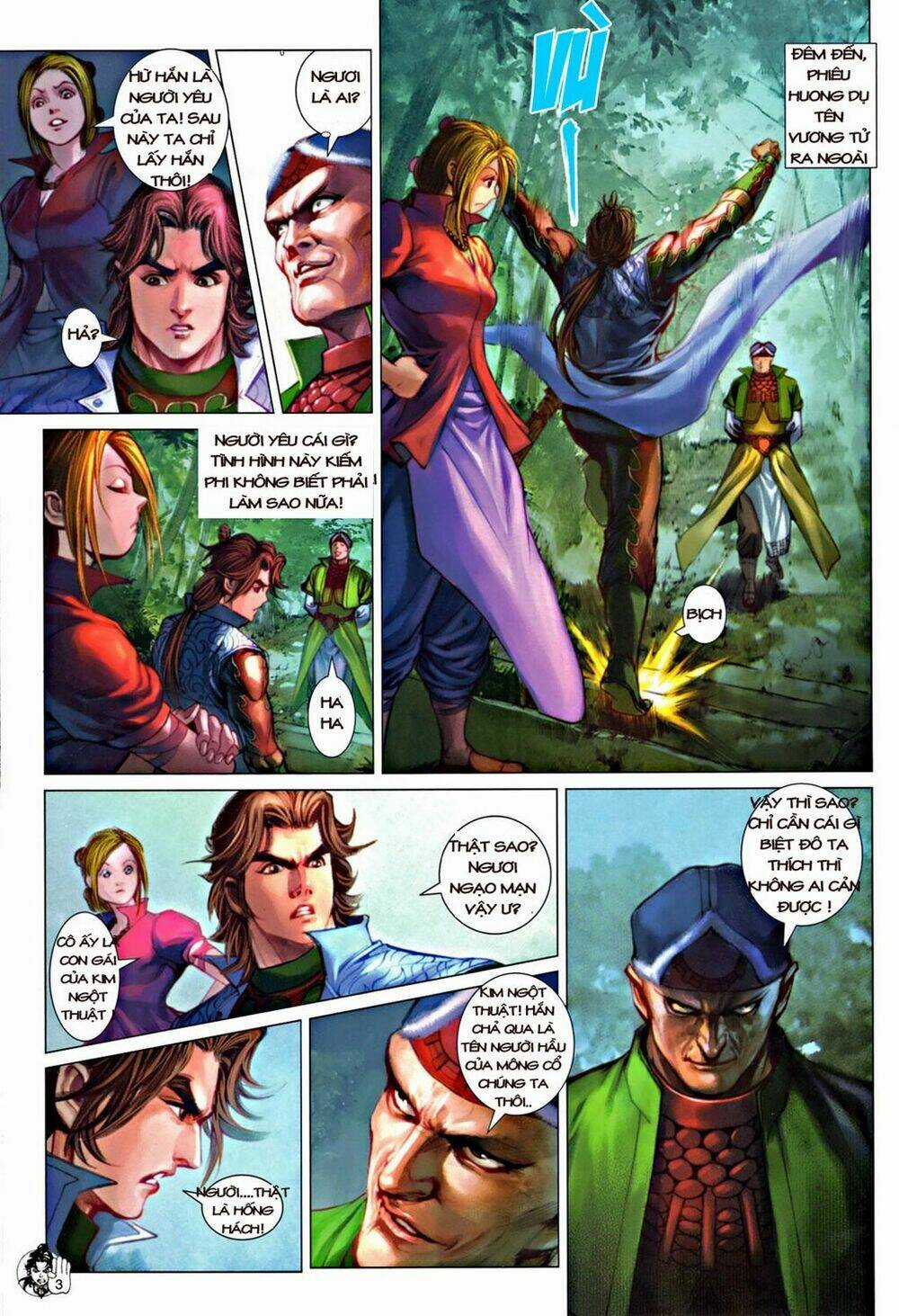 Thần Chưởng Long Kiếm Phi Chapter 51 trang 2