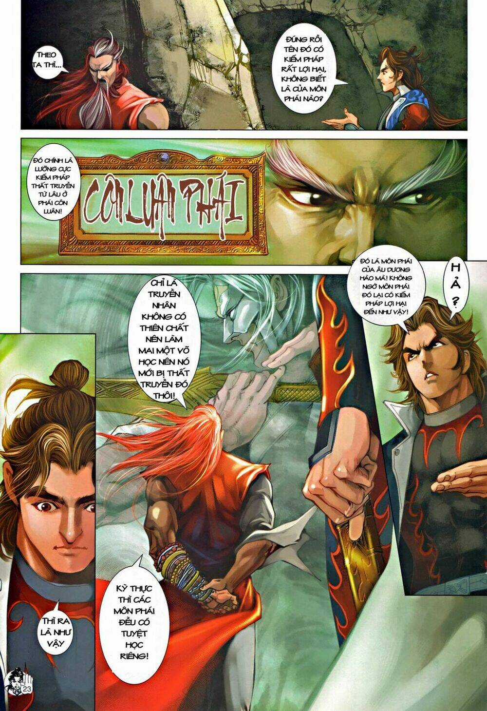 Thần Chưởng Long Kiếm Phi Chapter 51 trang 20