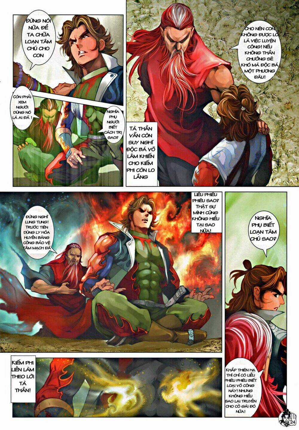 Thần Chưởng Long Kiếm Phi Chapter 51 trang 21