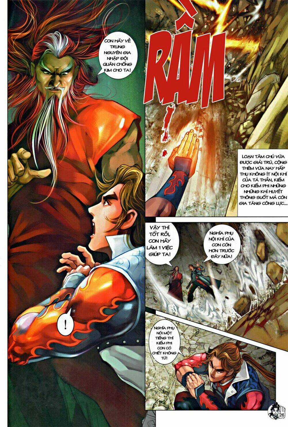 Thần Chưởng Long Kiếm Phi Chapter 51 trang 23