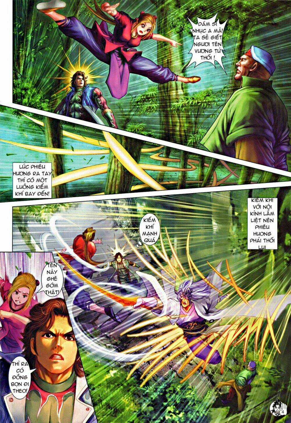 Thần Chưởng Long Kiếm Phi Chapter 51 trang 3