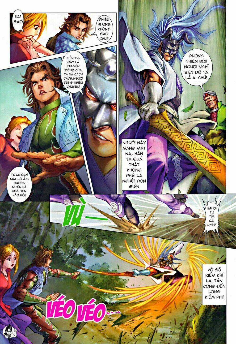 Thần Chưởng Long Kiếm Phi Chapter 51 trang 4