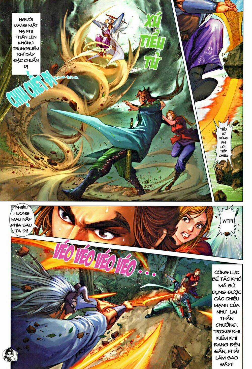 Thần Chưởng Long Kiếm Phi Chapter 51 trang 8