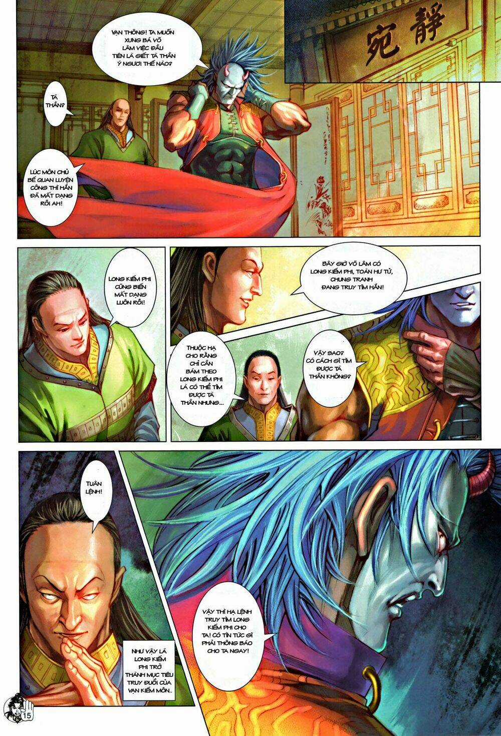 Thần Chưởng Long Kiếm Phi Chapter 52 trang 12