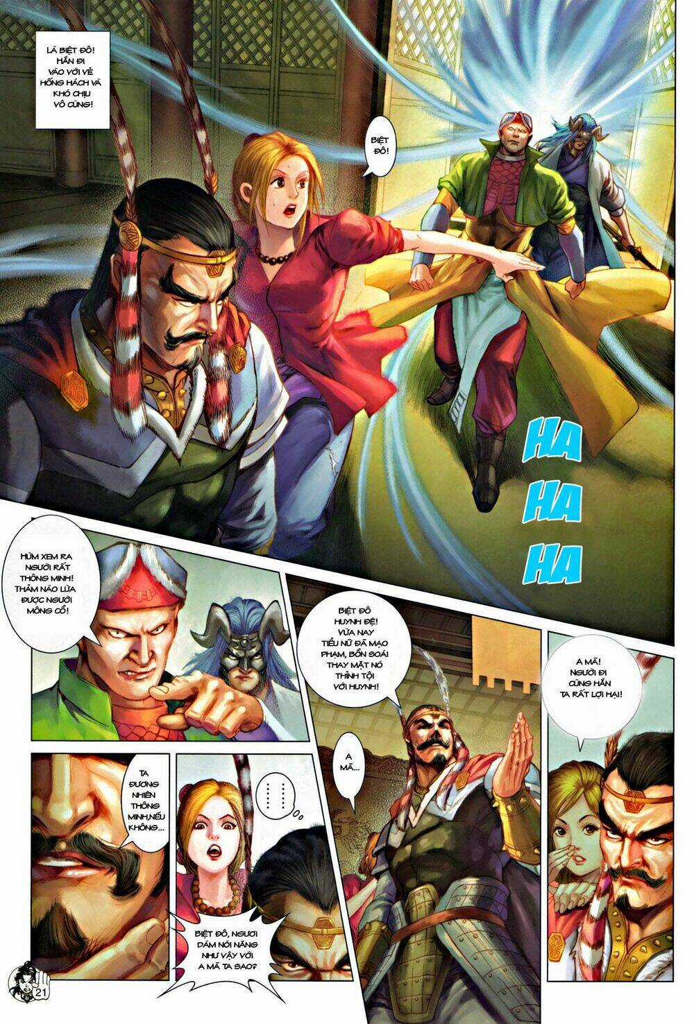 Thần Chưởng Long Kiếm Phi Chapter 52 trang 18