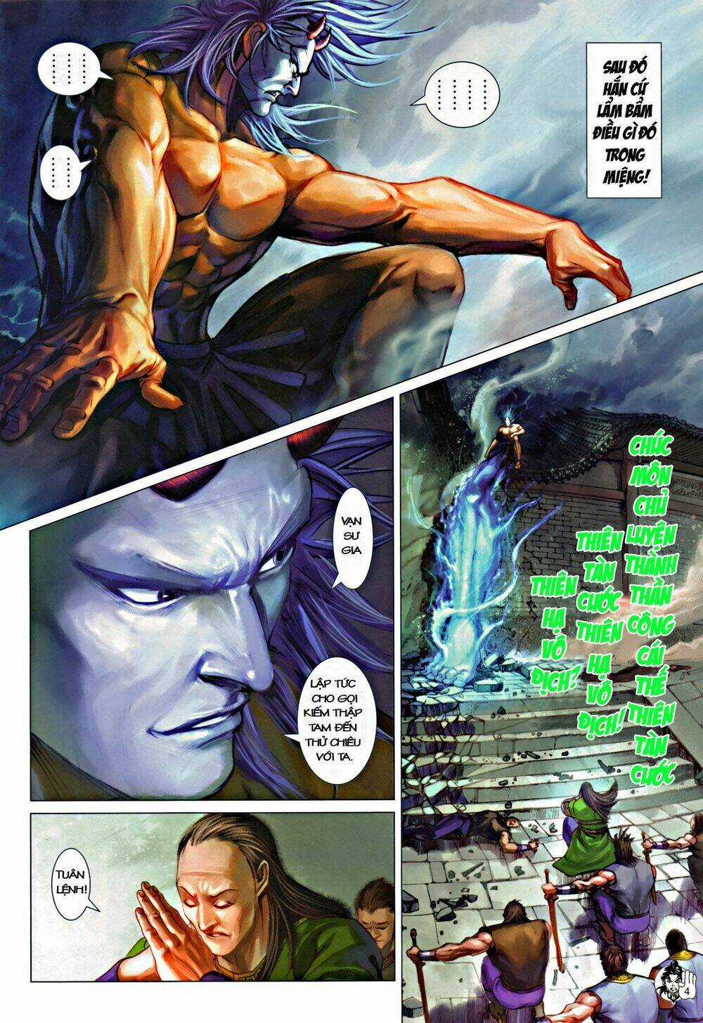 Thần Chưởng Long Kiếm Phi Chapter 52 trang 3