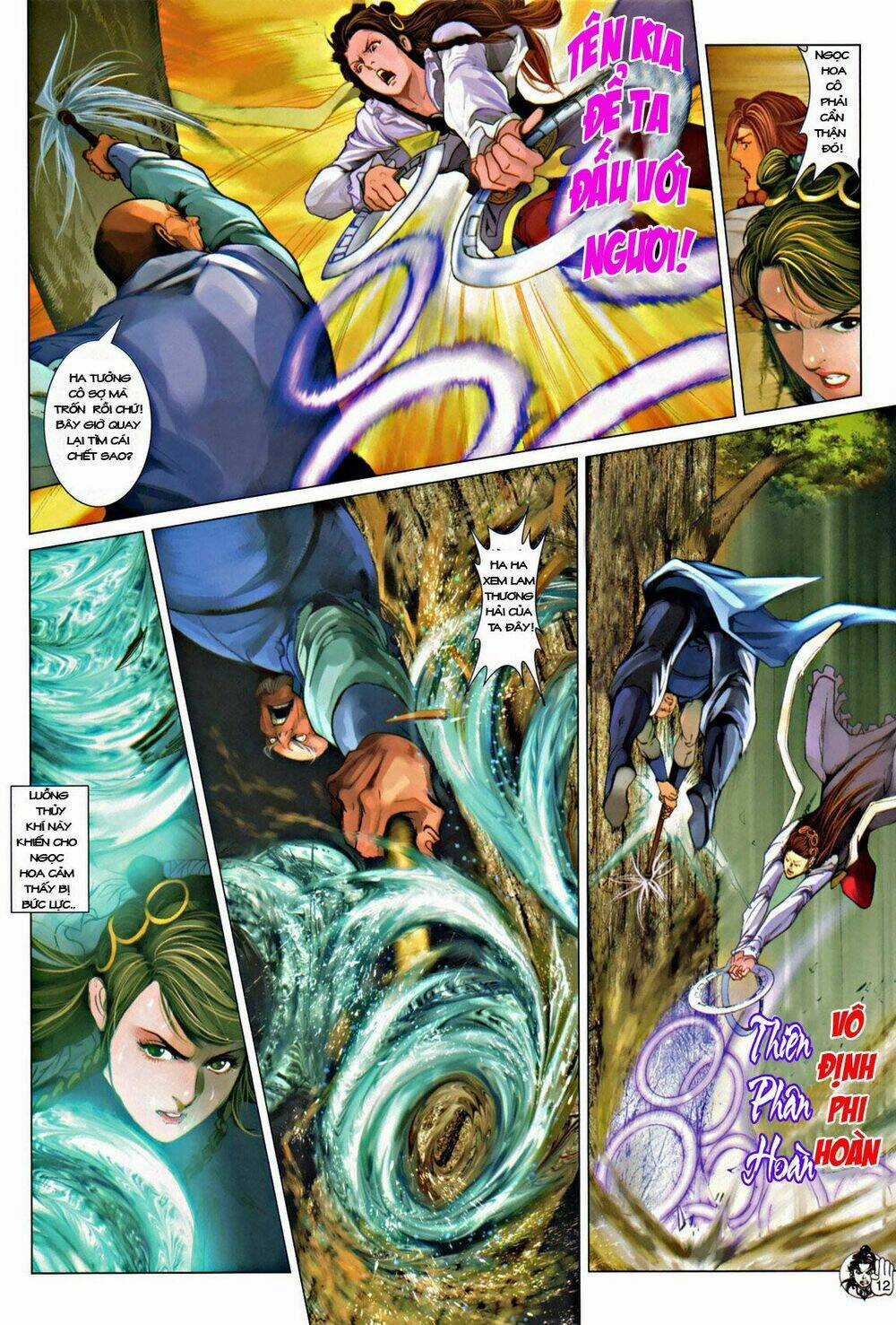 Thần Chưởng Long Kiếm Phi Chapter 53 trang 10