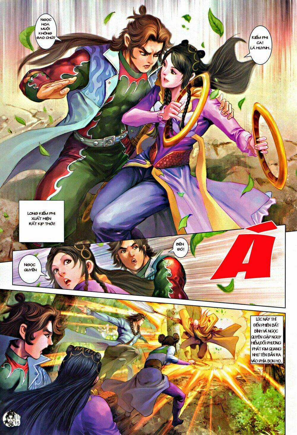 Thần Chưởng Long Kiếm Phi Chapter 53 trang 13