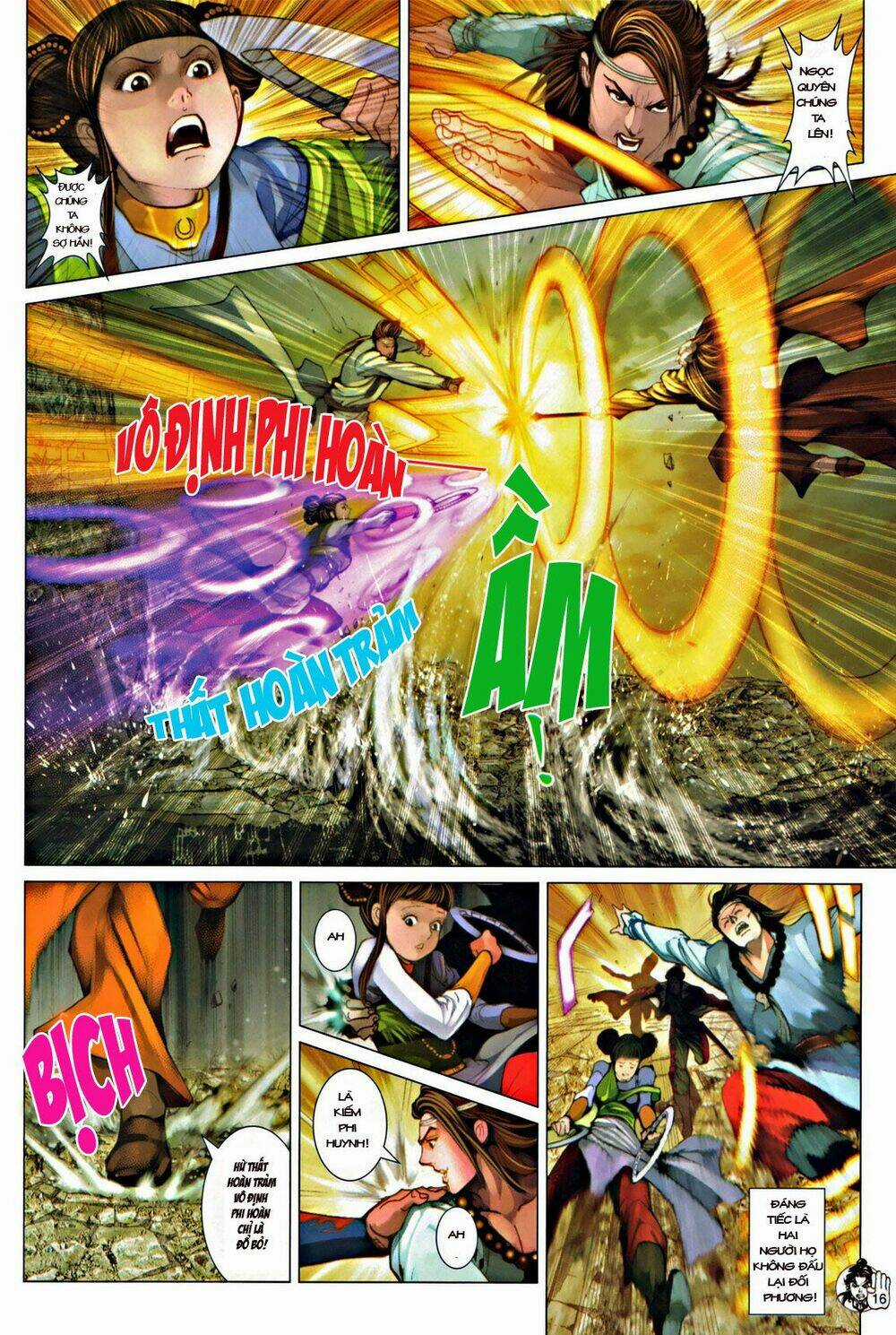 Thần Chưởng Long Kiếm Phi Chapter 53 trang 14