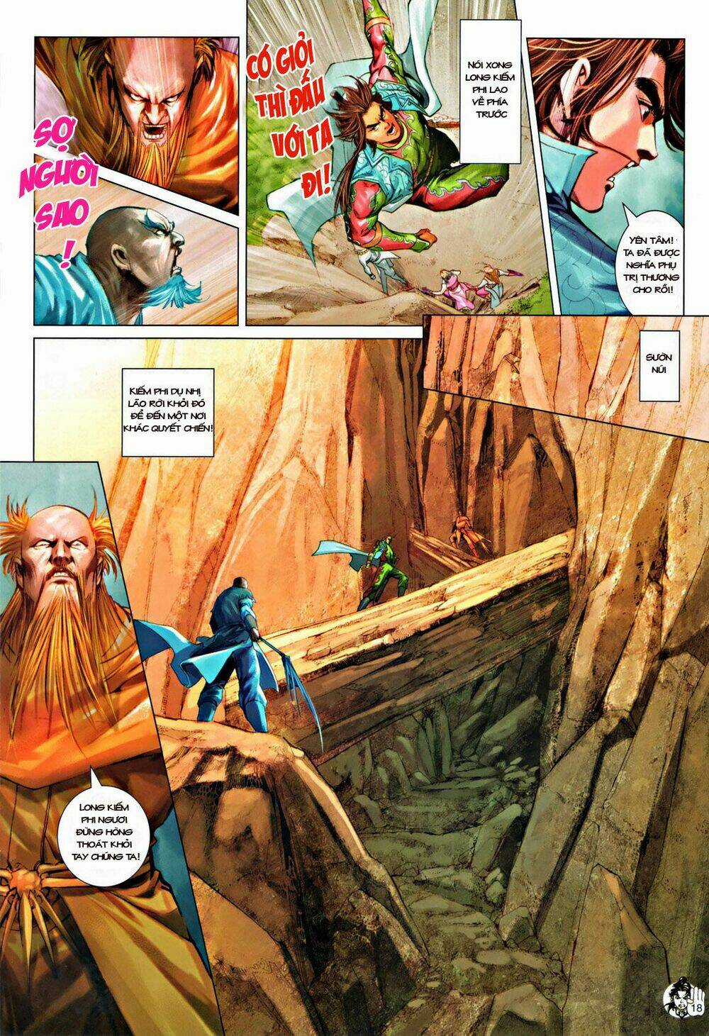 Thần Chưởng Long Kiếm Phi Chapter 53 trang 16