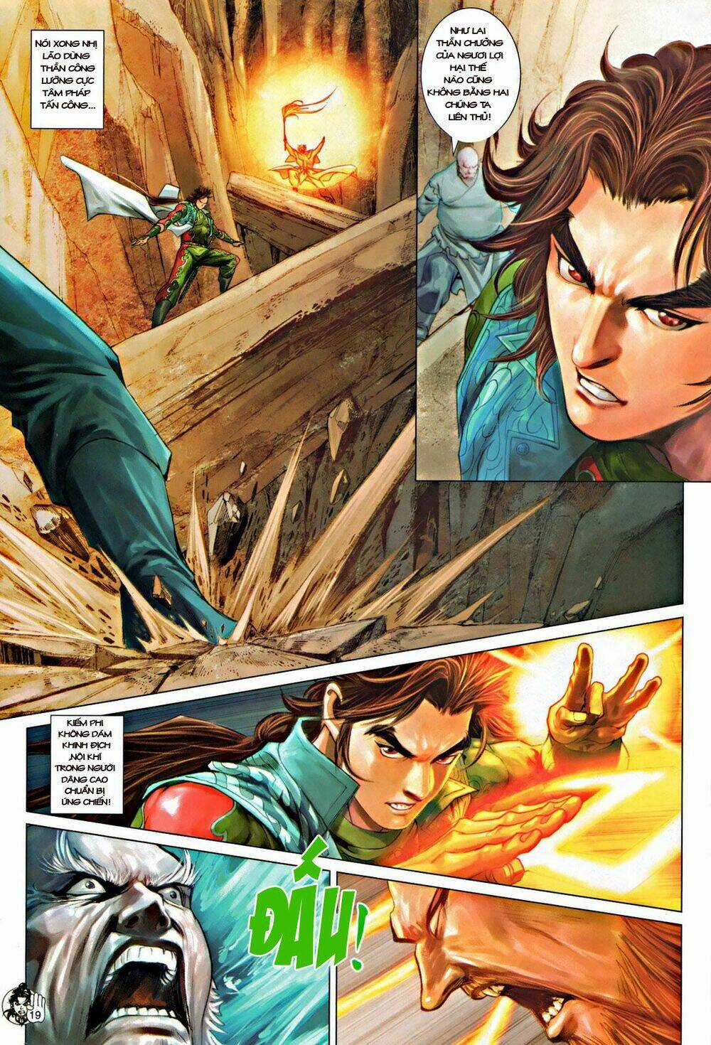 Thần Chưởng Long Kiếm Phi Chapter 53 trang 17