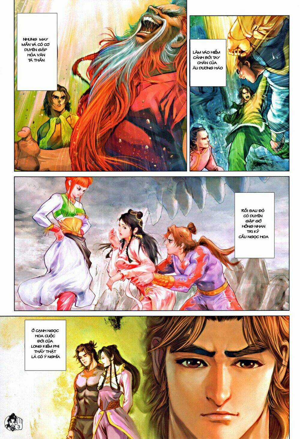 Thần Chưởng Long Kiếm Phi Chapter 53 trang 2