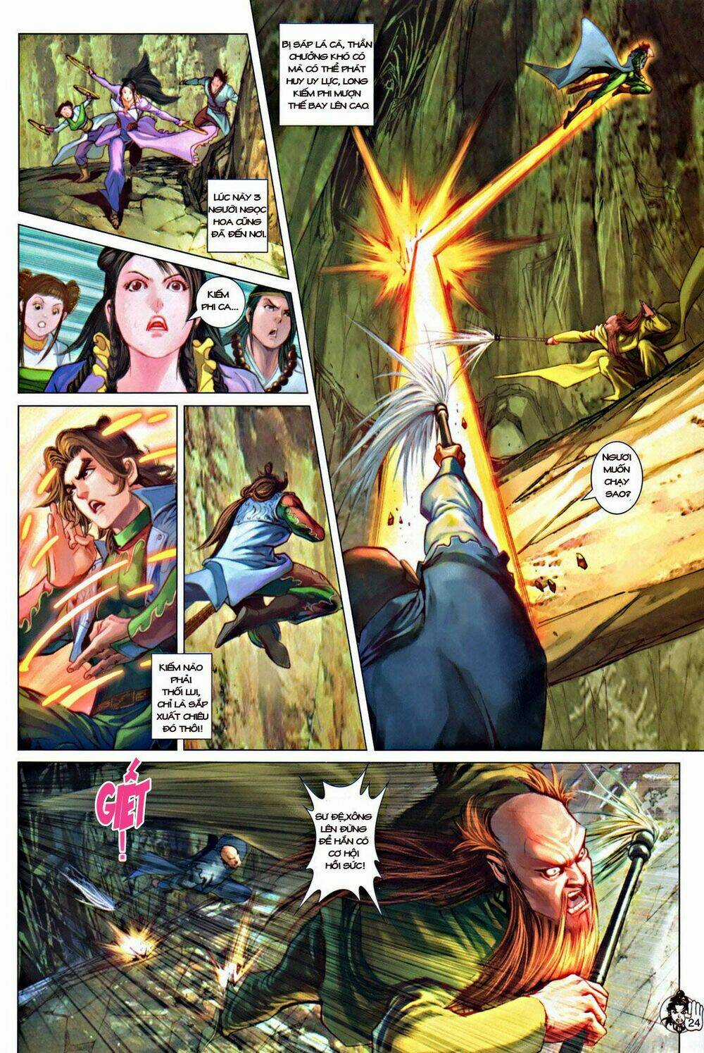 Thần Chưởng Long Kiếm Phi Chapter 53 trang 21