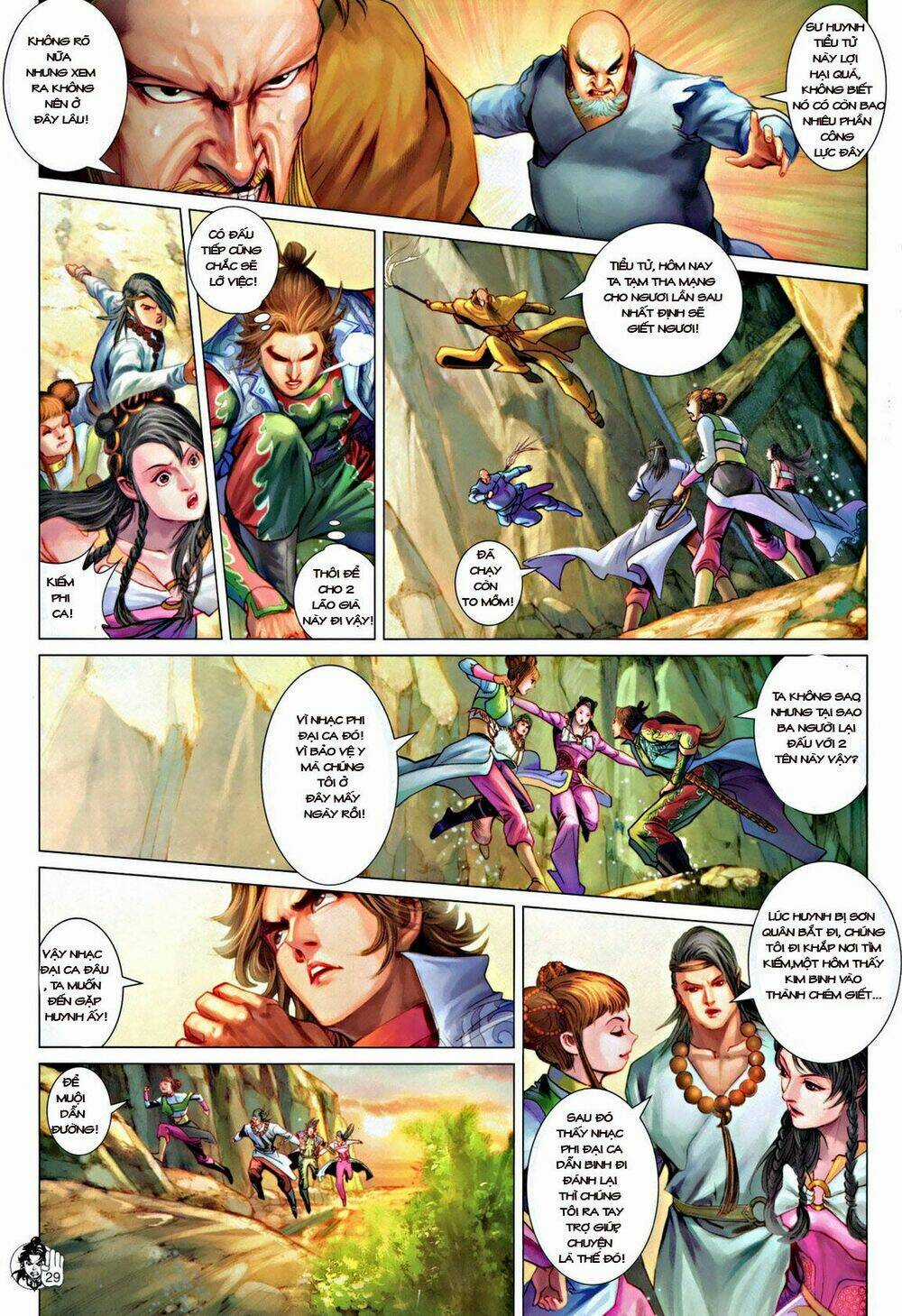 Thần Chưởng Long Kiếm Phi Chapter 53 trang 25