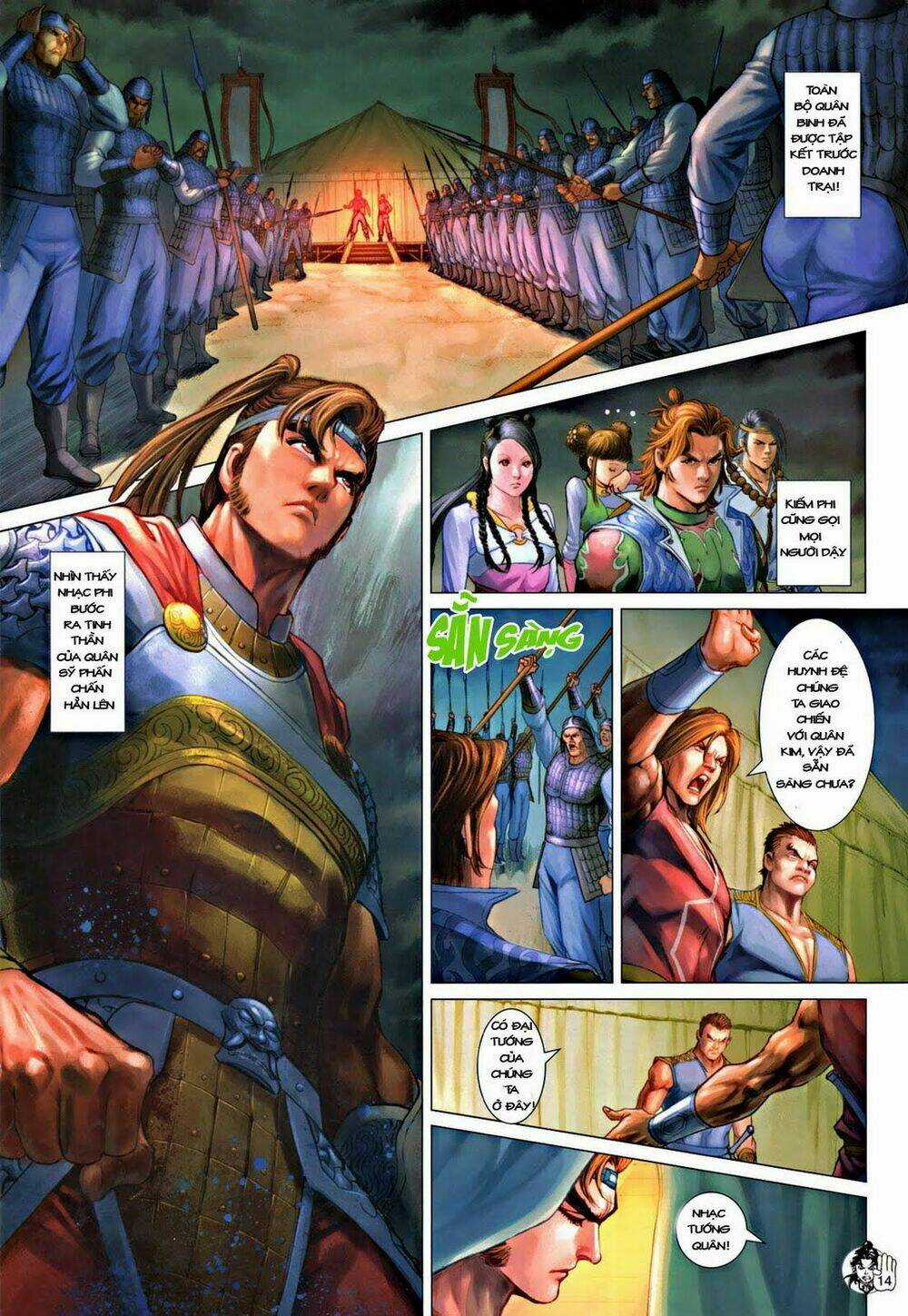 Thần Chưởng Long Kiếm Phi Chapter 54 trang 13