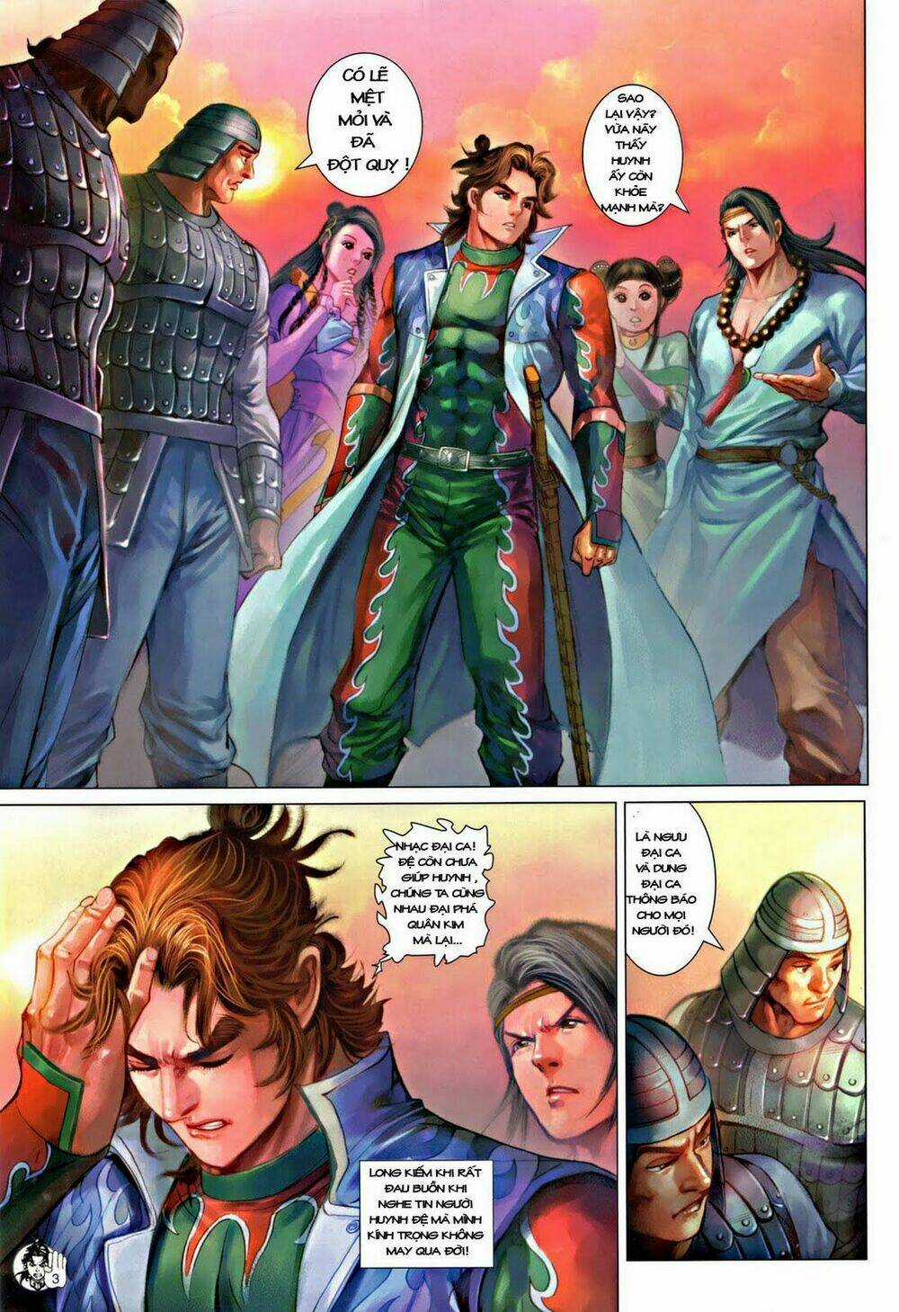 Thần Chưởng Long Kiếm Phi Chapter 54 trang 2