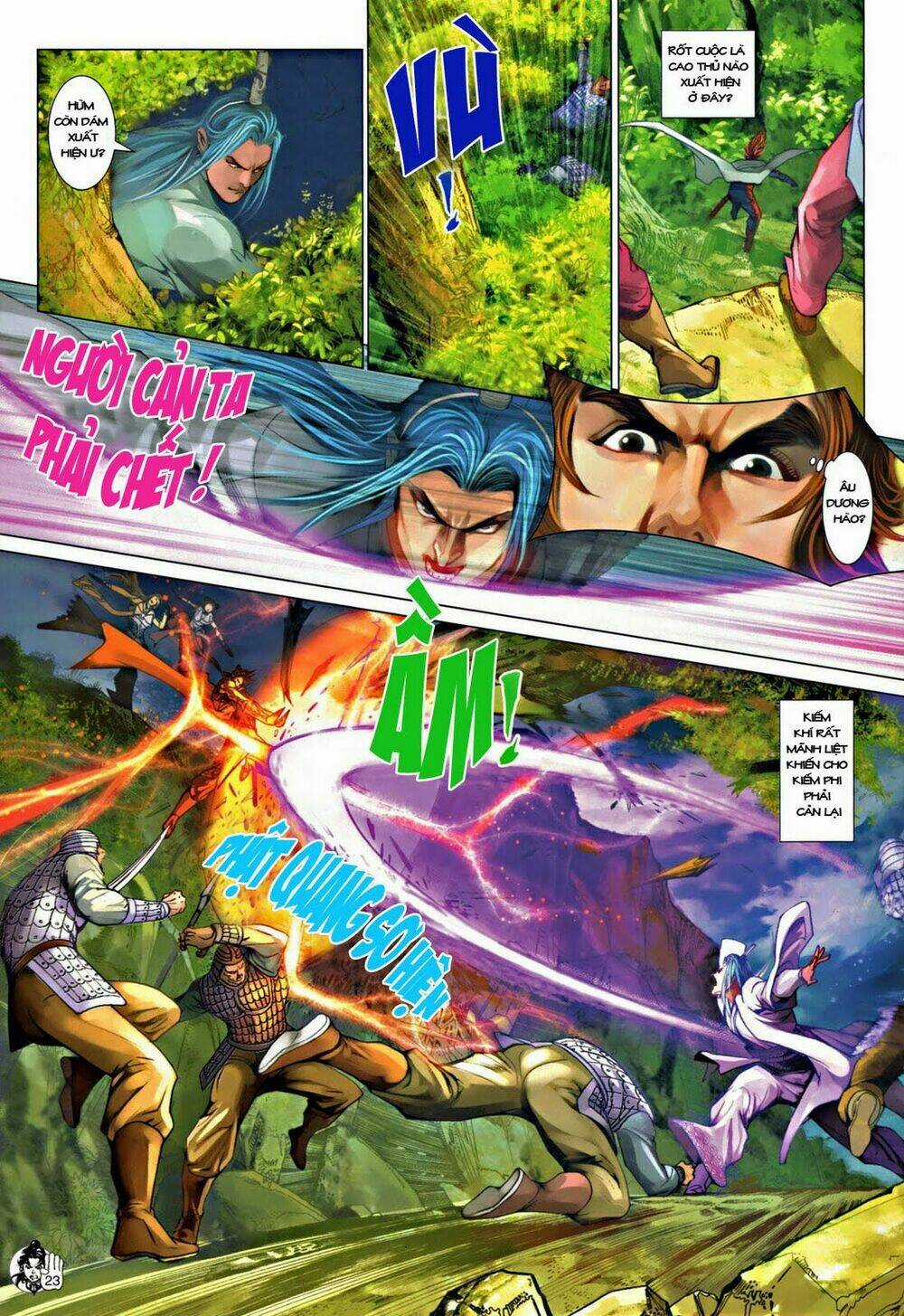 Thần Chưởng Long Kiếm Phi Chapter 54 trang 21