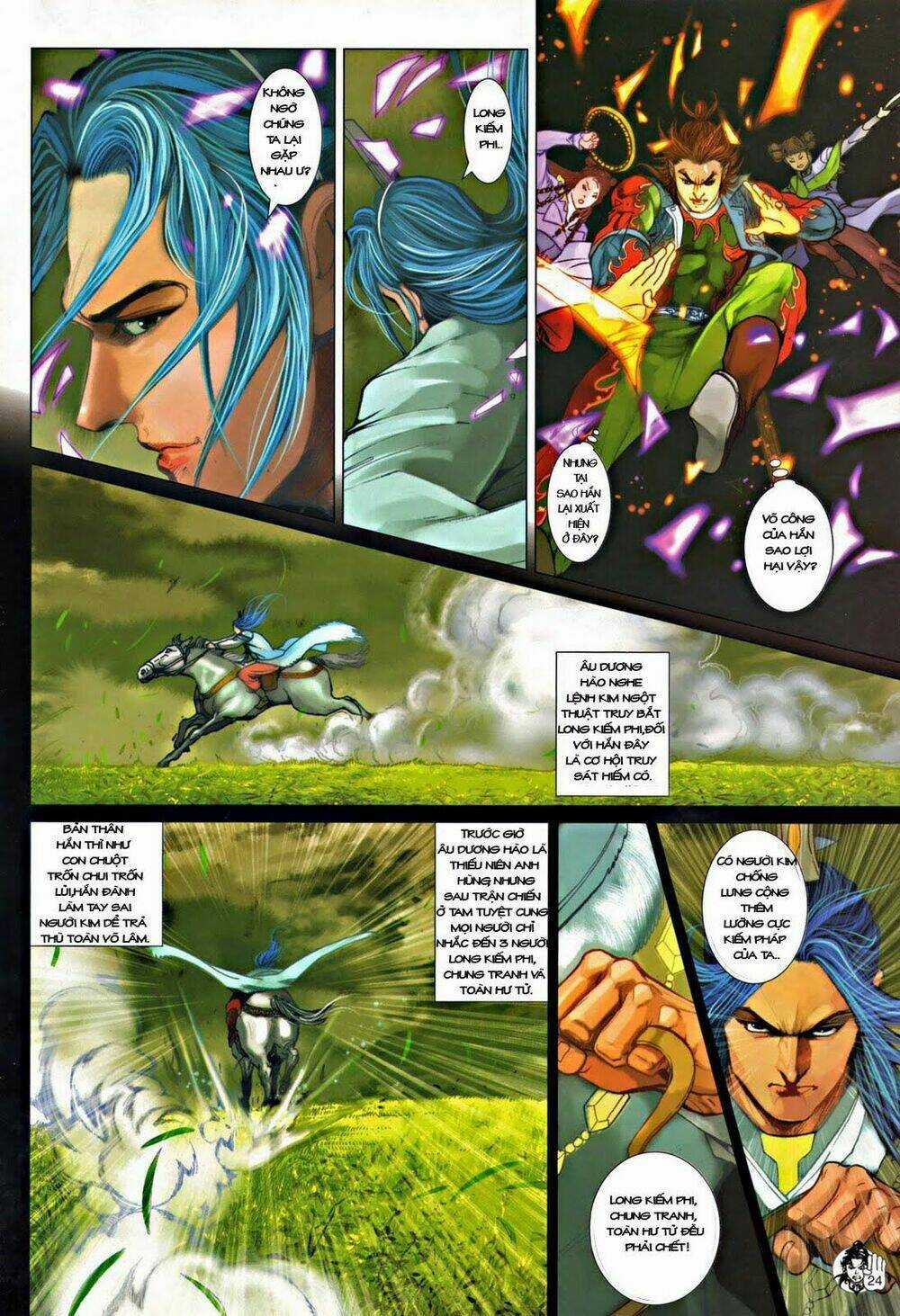 Thần Chưởng Long Kiếm Phi Chapter 54 trang 22