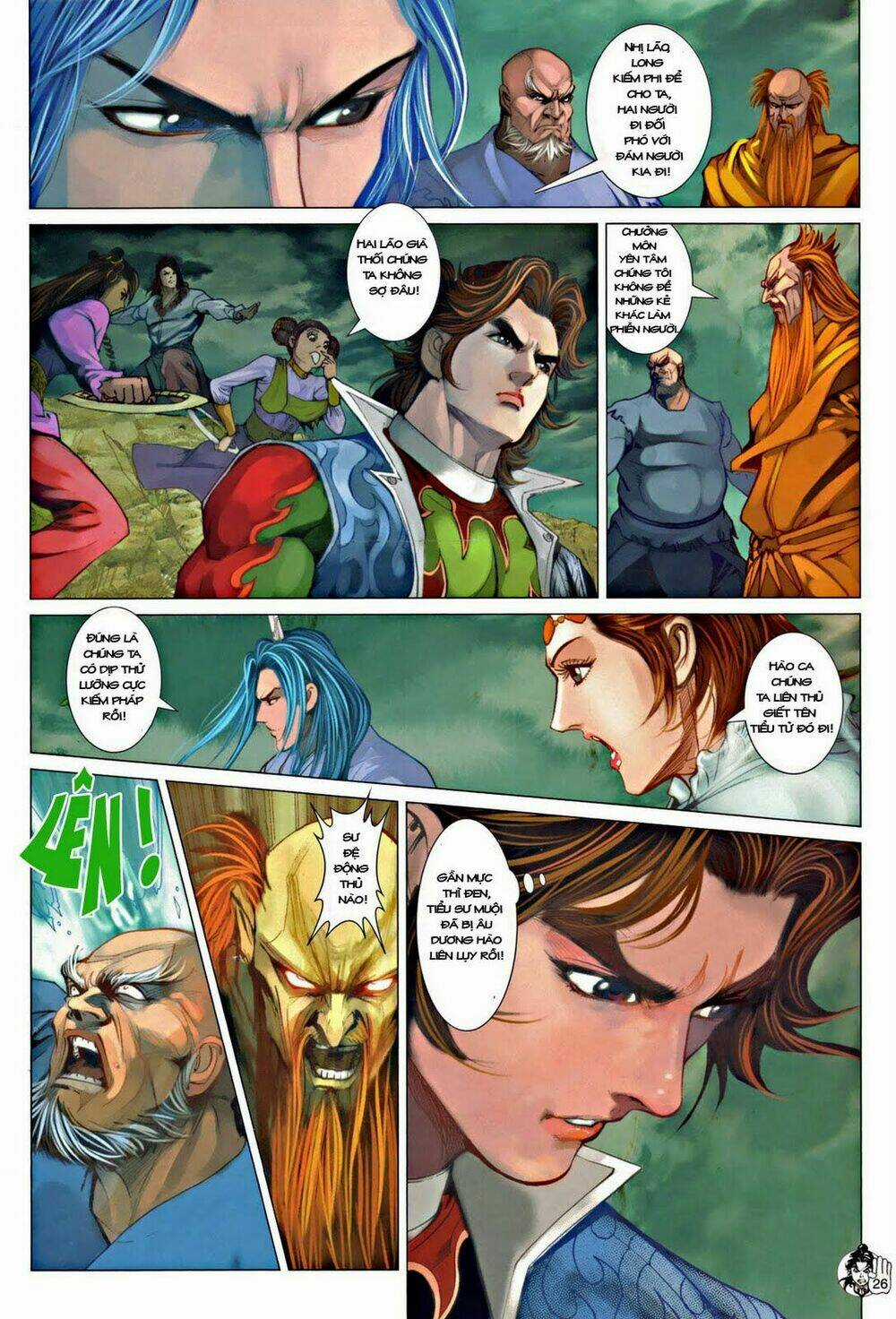 Thần Chưởng Long Kiếm Phi Chapter 54 trang 24