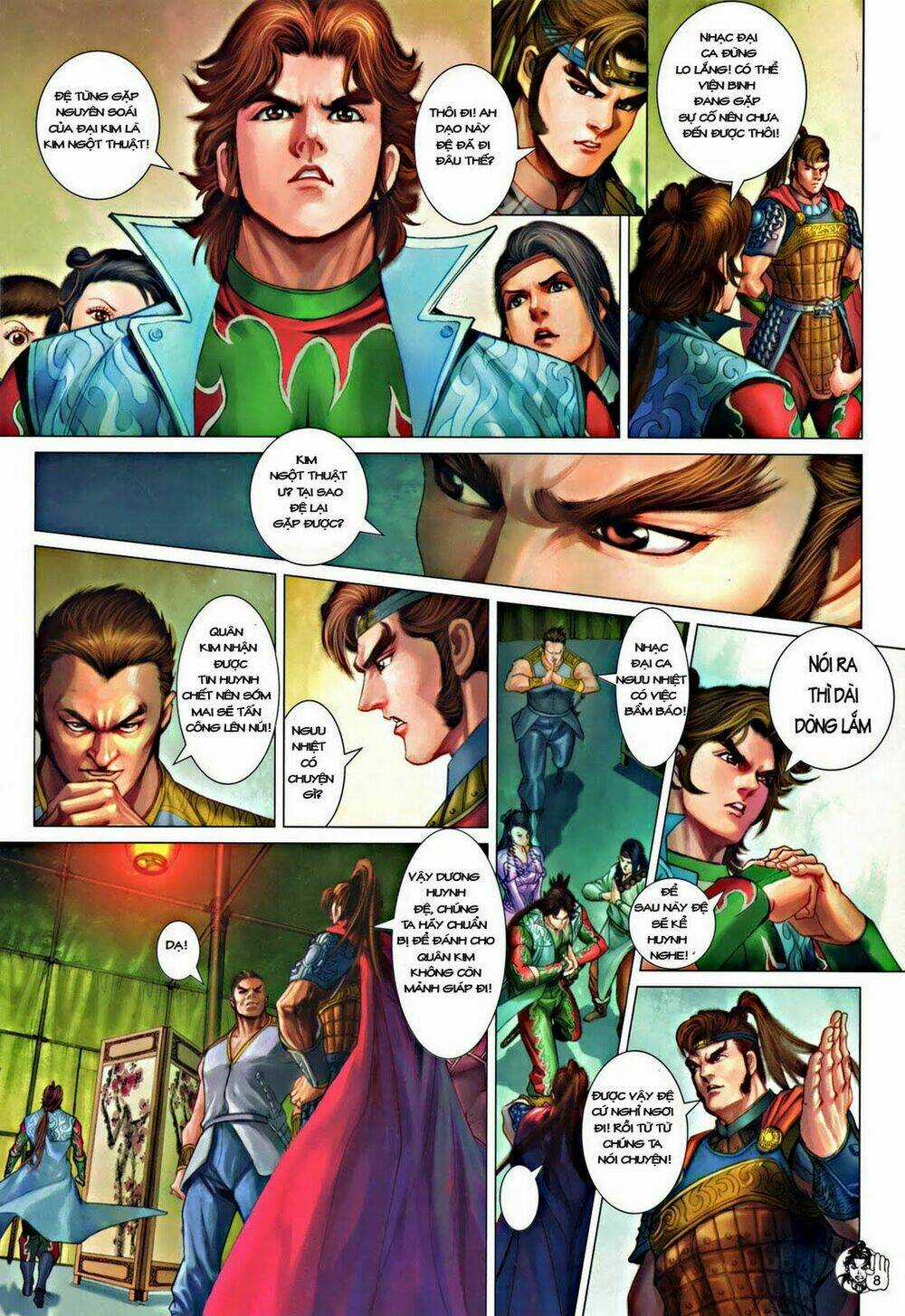 Thần Chưởng Long Kiếm Phi Chapter 54 trang 7