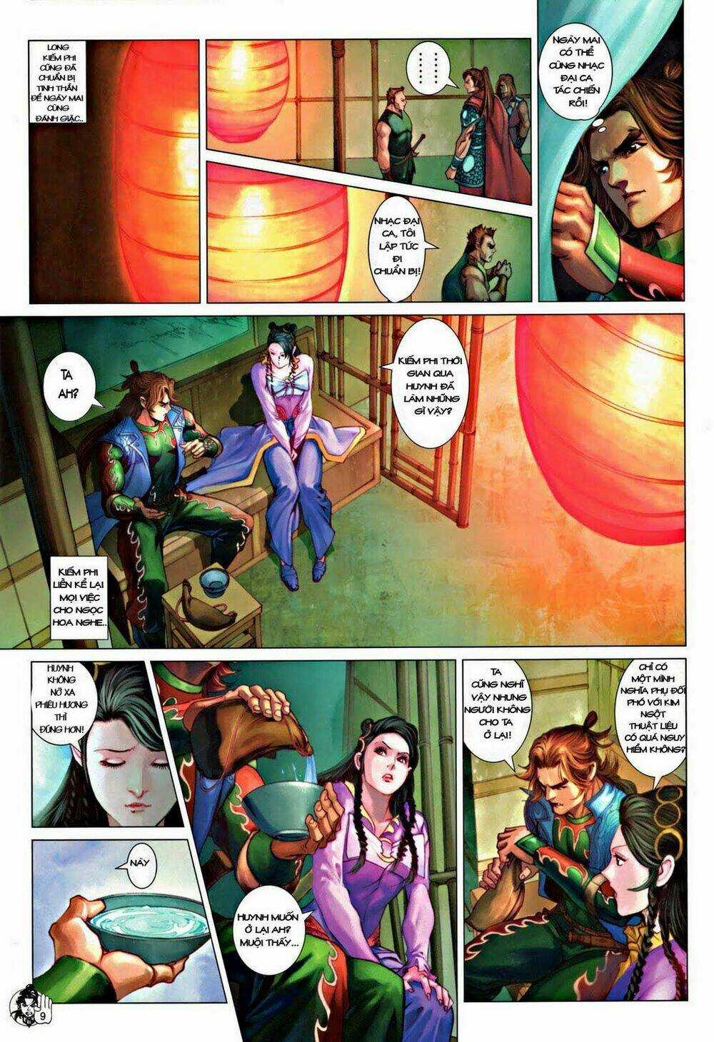 Thần Chưởng Long Kiếm Phi Chapter 54 trang 8