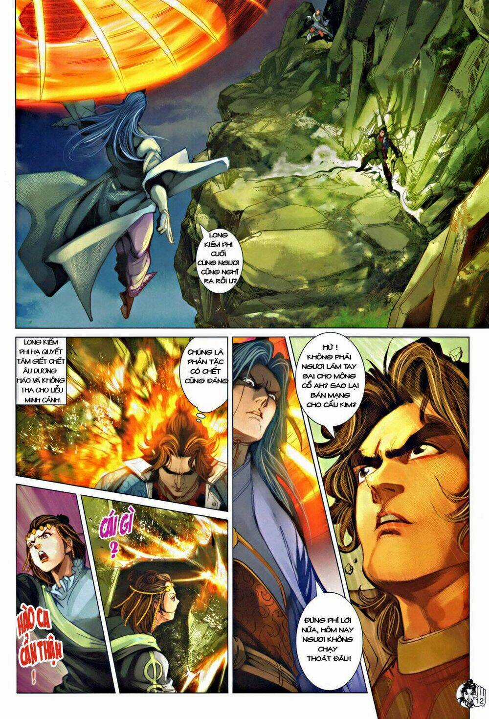 Thần Chưởng Long Kiếm Phi Chapter 55 trang 11