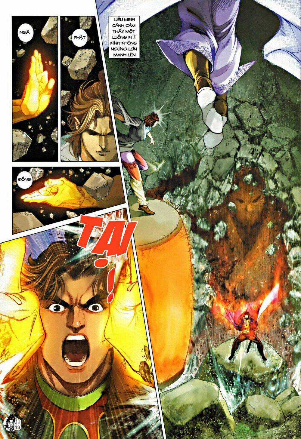 Thần Chưởng Long Kiếm Phi Chapter 55 trang 12