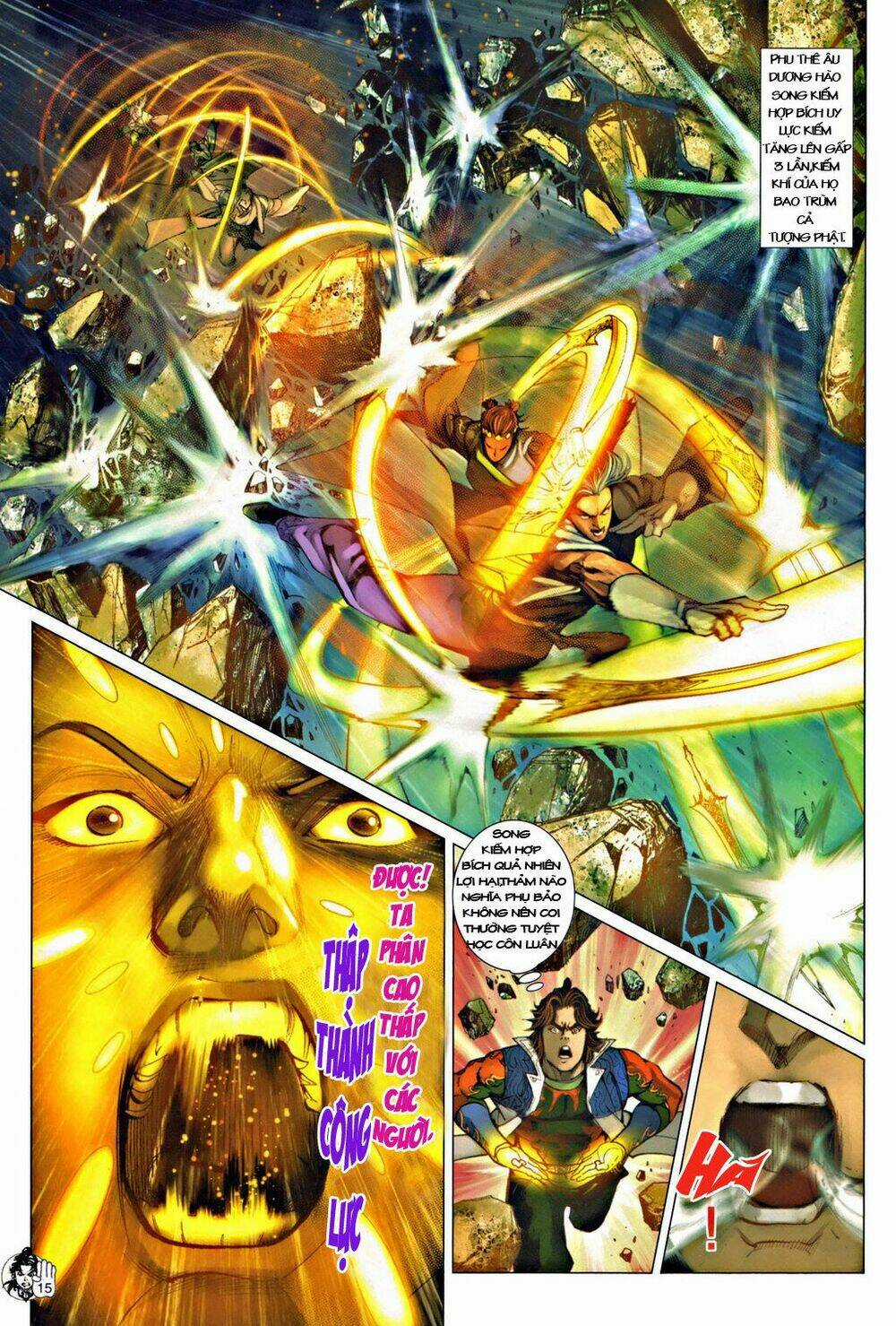 Thần Chưởng Long Kiếm Phi Chapter 55 trang 14