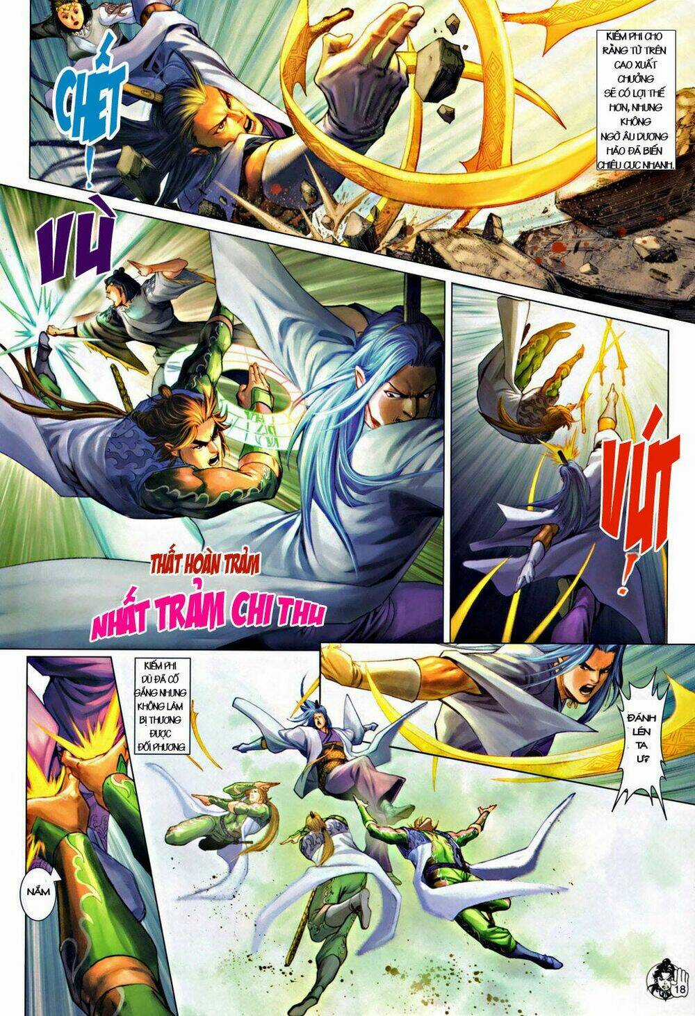 Thần Chưởng Long Kiếm Phi Chapter 55 trang 17