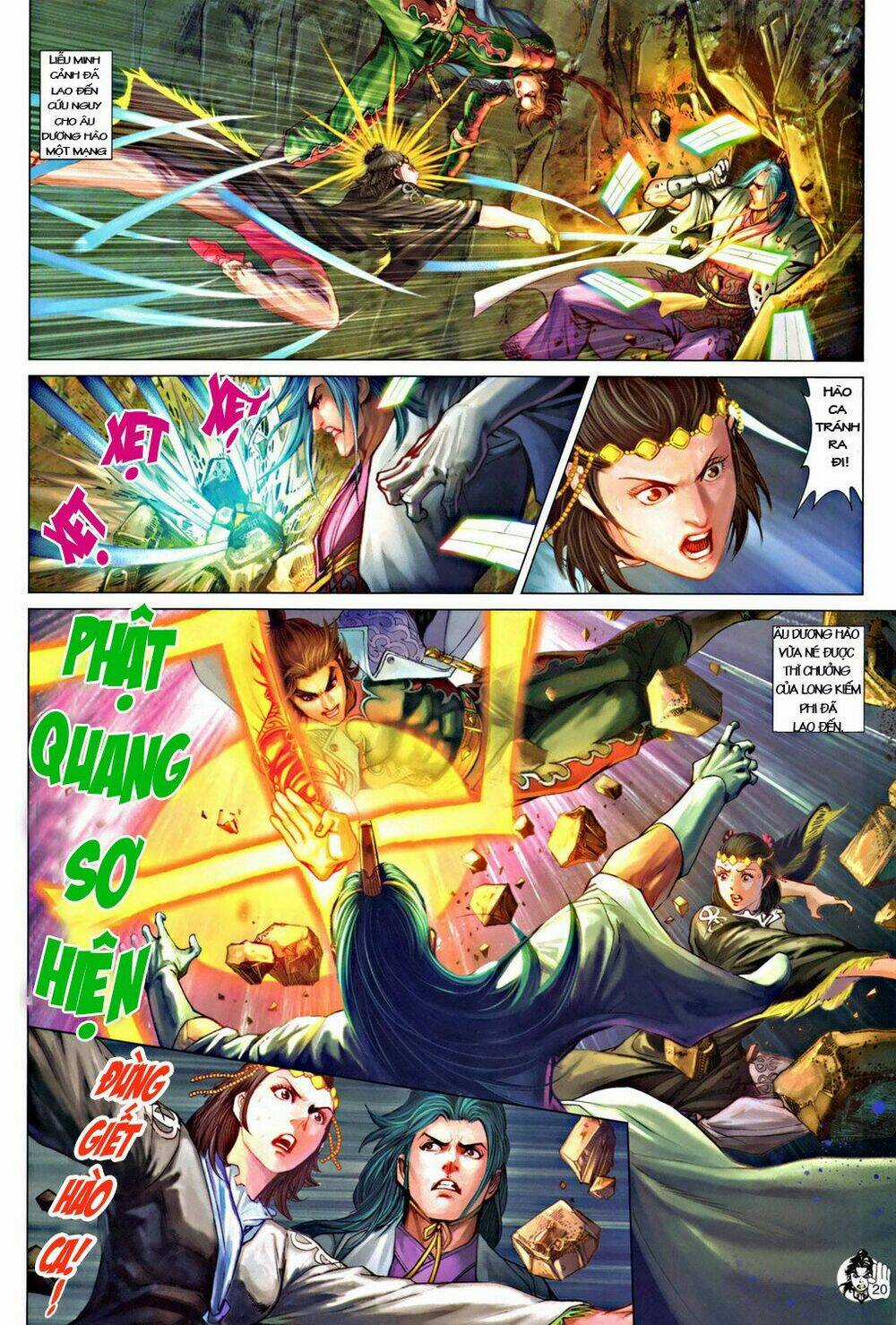 Thần Chưởng Long Kiếm Phi Chapter 55 trang 19