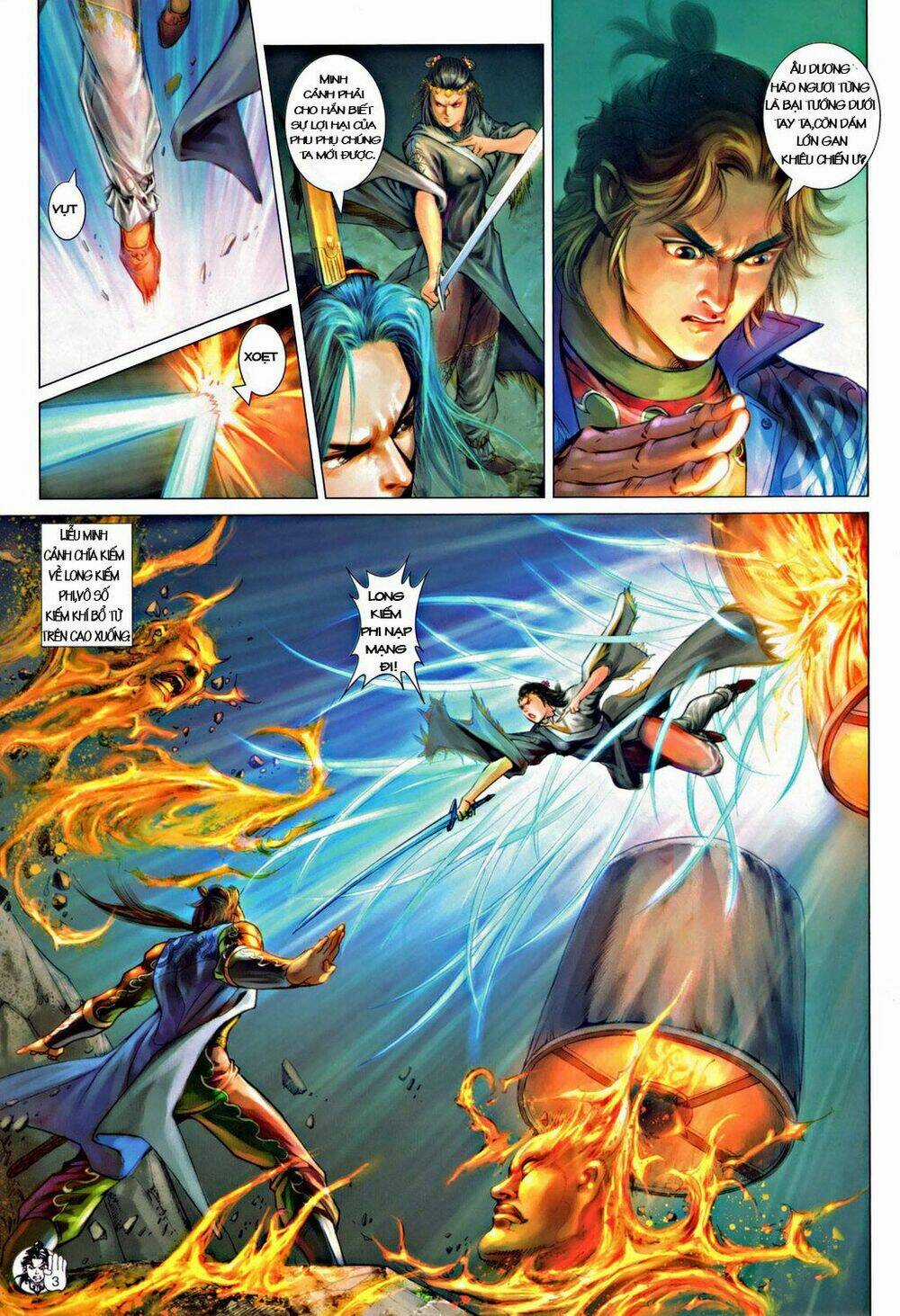 Thần Chưởng Long Kiếm Phi Chapter 55 trang 2