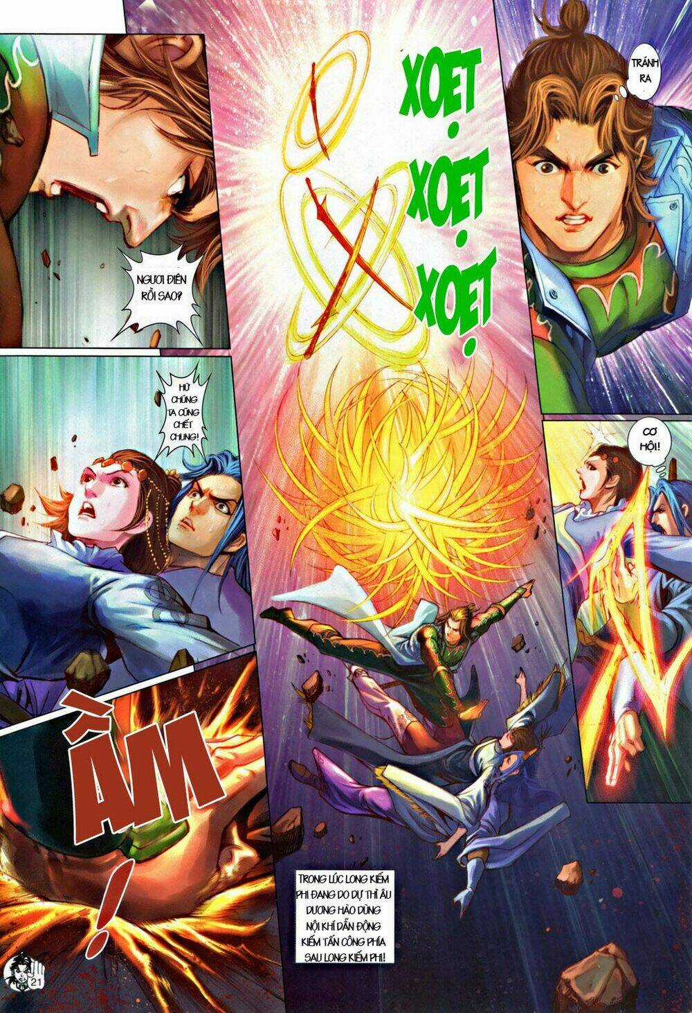 Thần Chưởng Long Kiếm Phi Chapter 55 trang 20