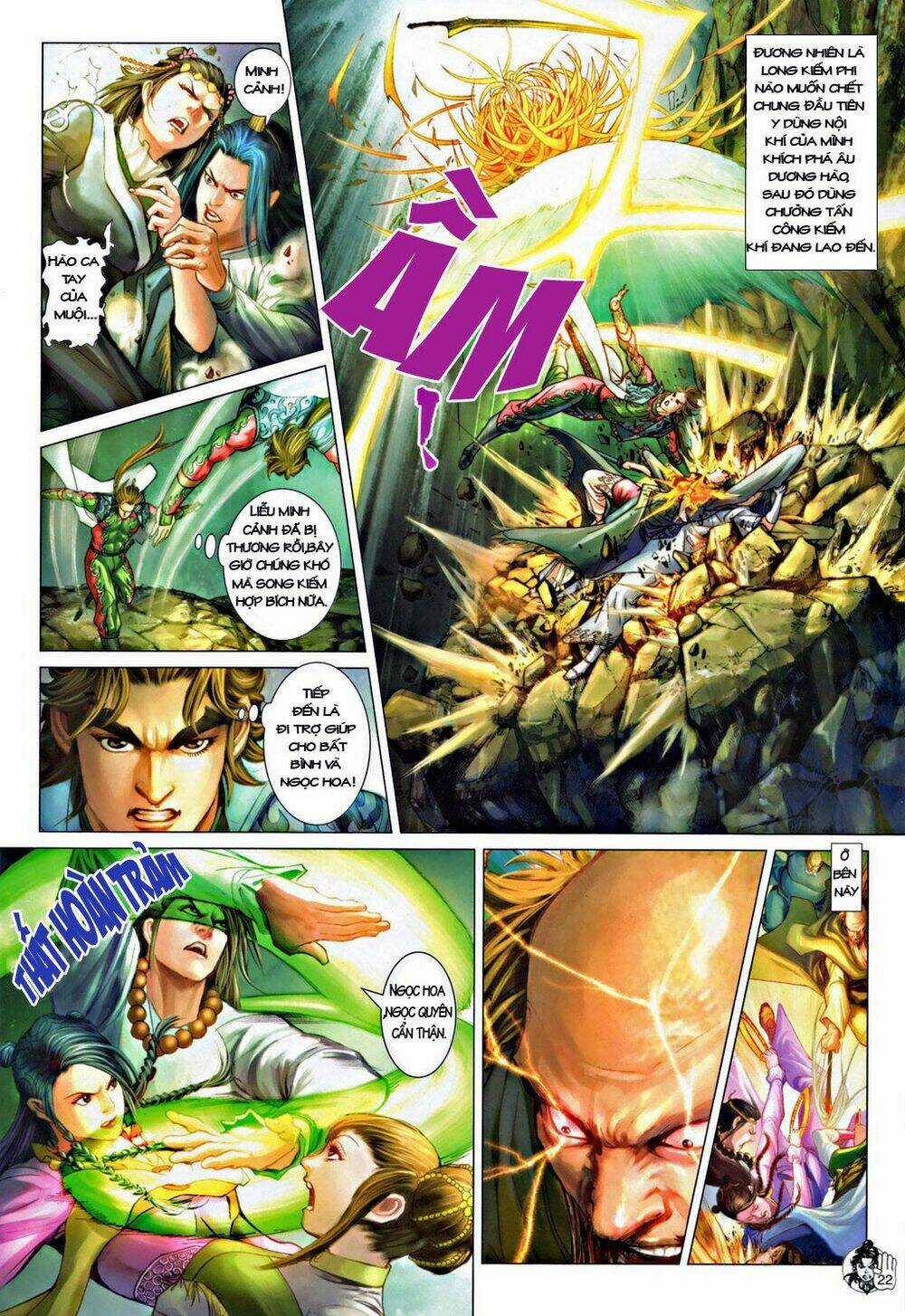 Thần Chưởng Long Kiếm Phi Chapter 55 trang 21