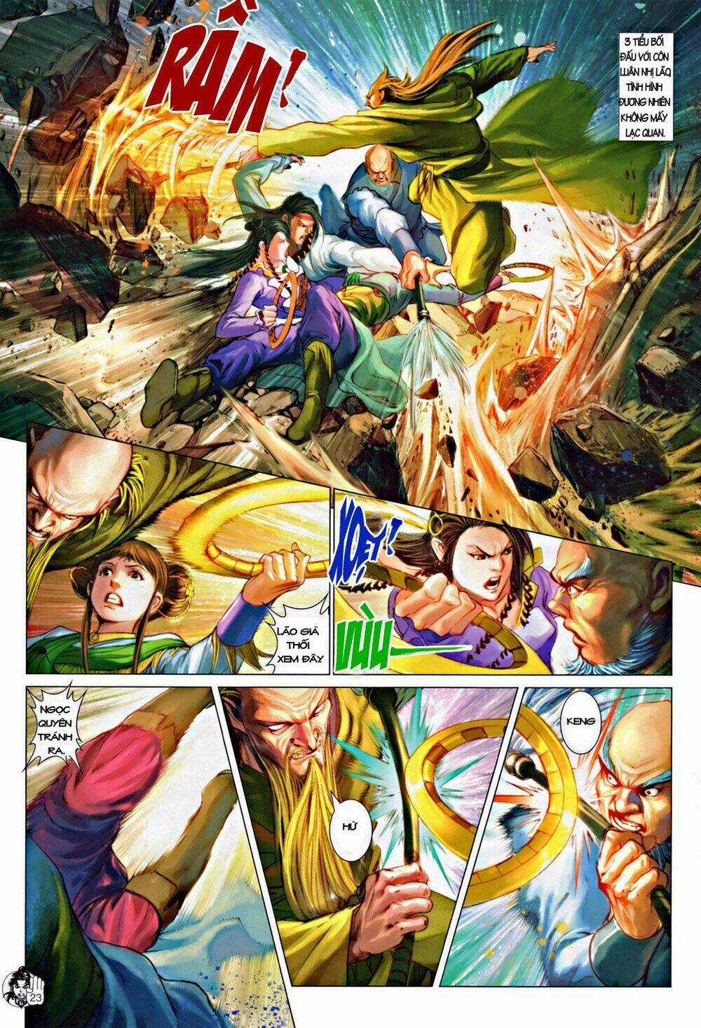 Thần Chưởng Long Kiếm Phi Chapter 55 trang 22