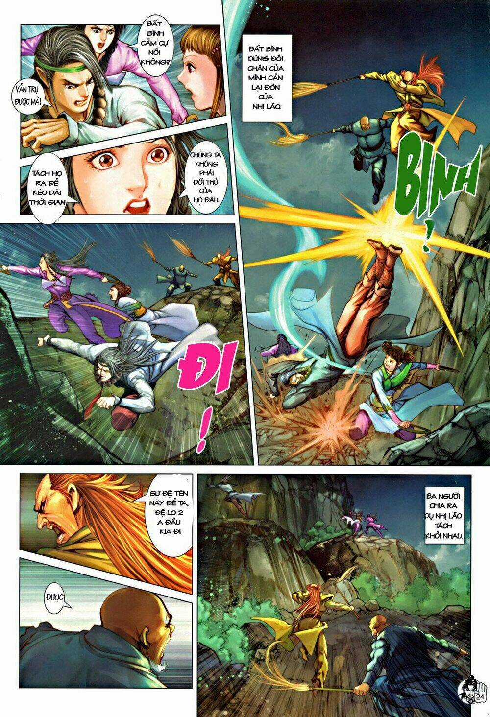 Thần Chưởng Long Kiếm Phi Chapter 55 trang 23