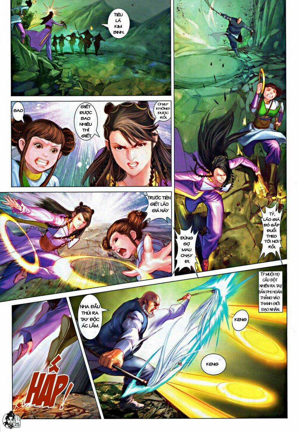 Thần Chưởng Long Kiếm Phi Chapter 55 trang 24