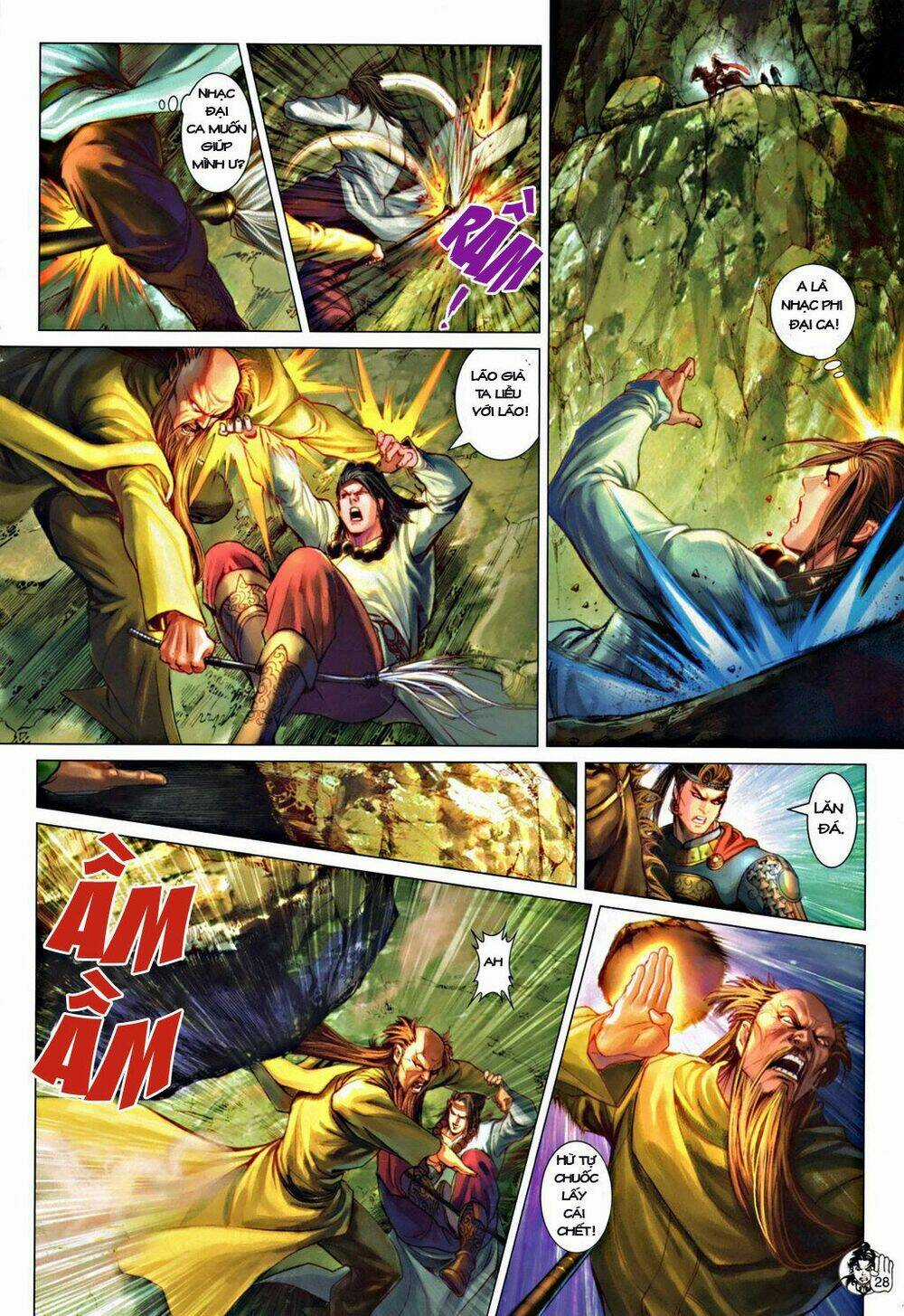 Thần Chưởng Long Kiếm Phi Chapter 55 trang 27