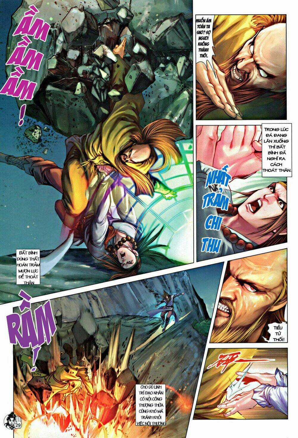 Thần Chưởng Long Kiếm Phi Chapter 55 trang 28