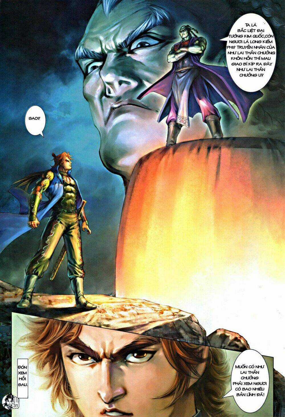 Thần Chưởng Long Kiếm Phi Chapter 55 trang 30