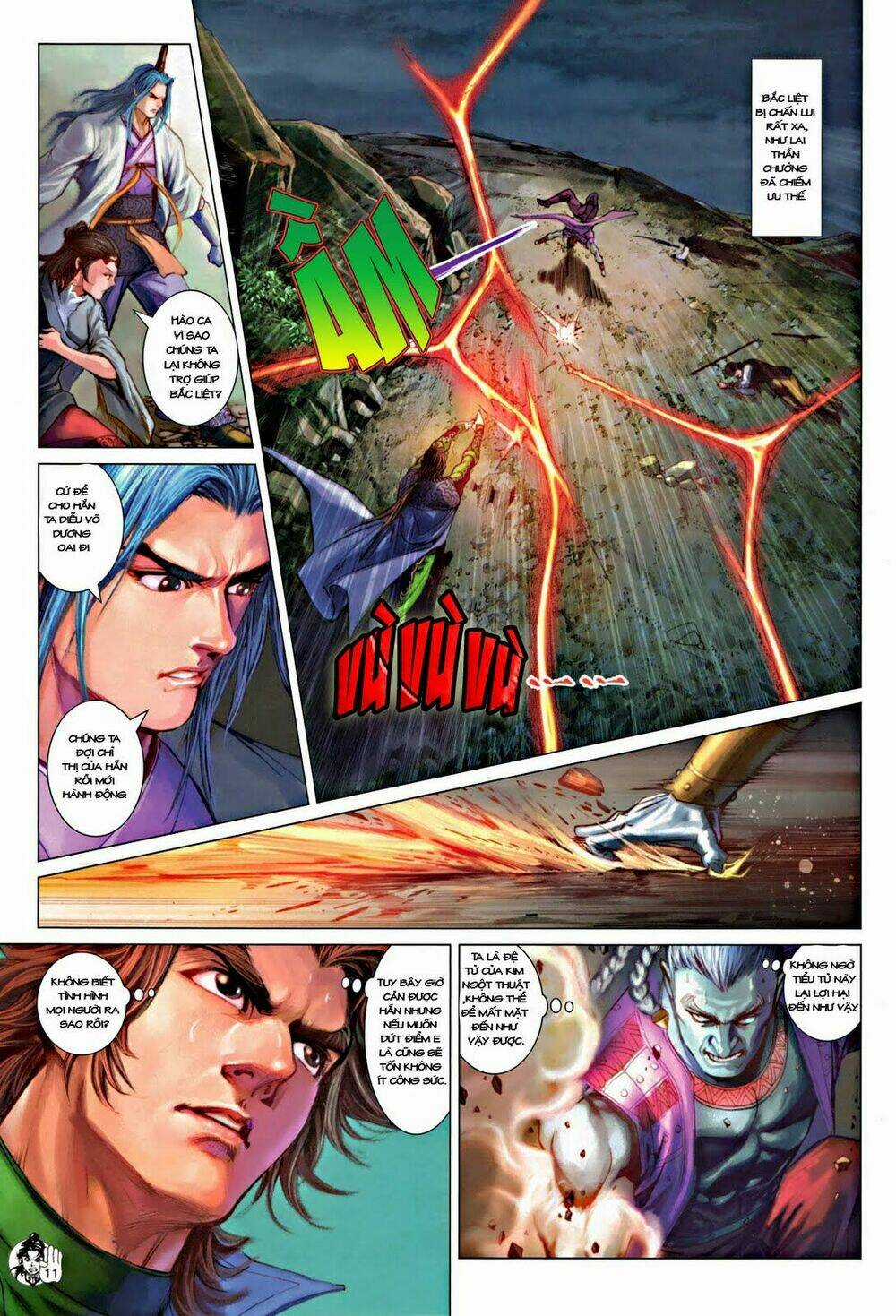 Thần Chưởng Long Kiếm Phi Chapter 56 trang 11