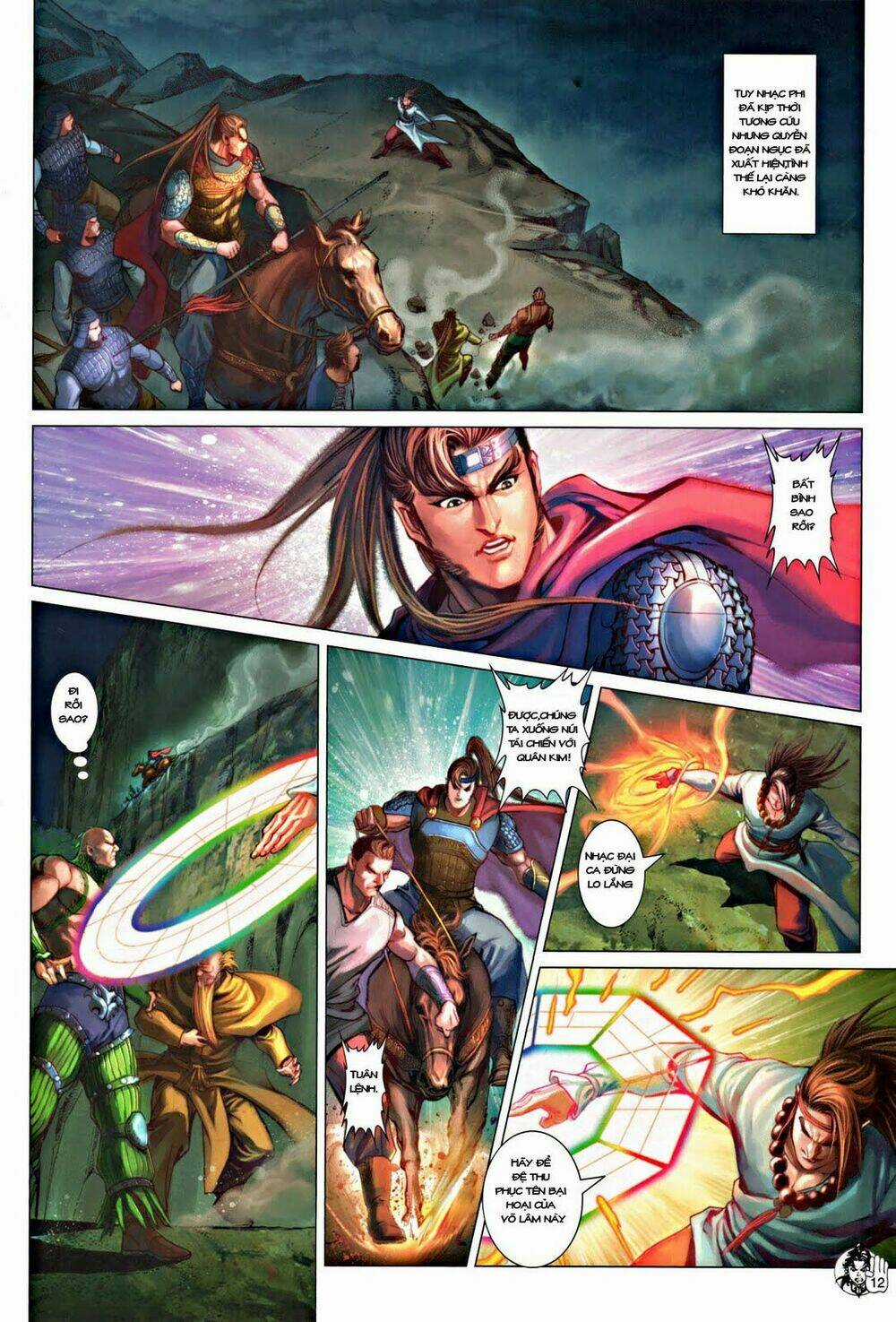 Thần Chưởng Long Kiếm Phi Chapter 56 trang 12