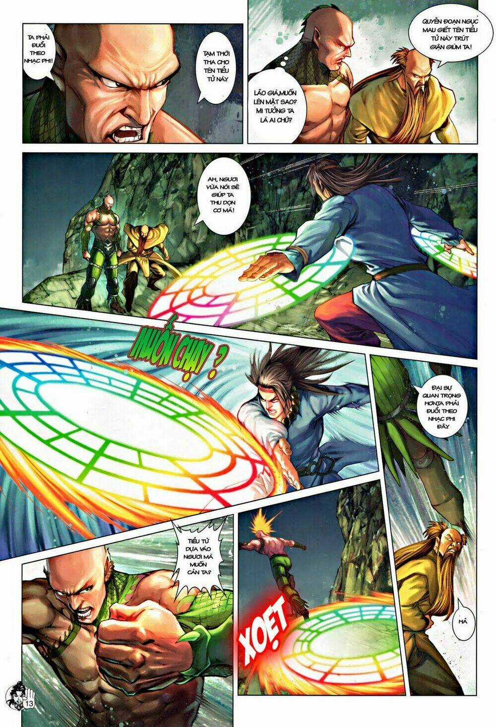 Thần Chưởng Long Kiếm Phi Chapter 56 trang 13