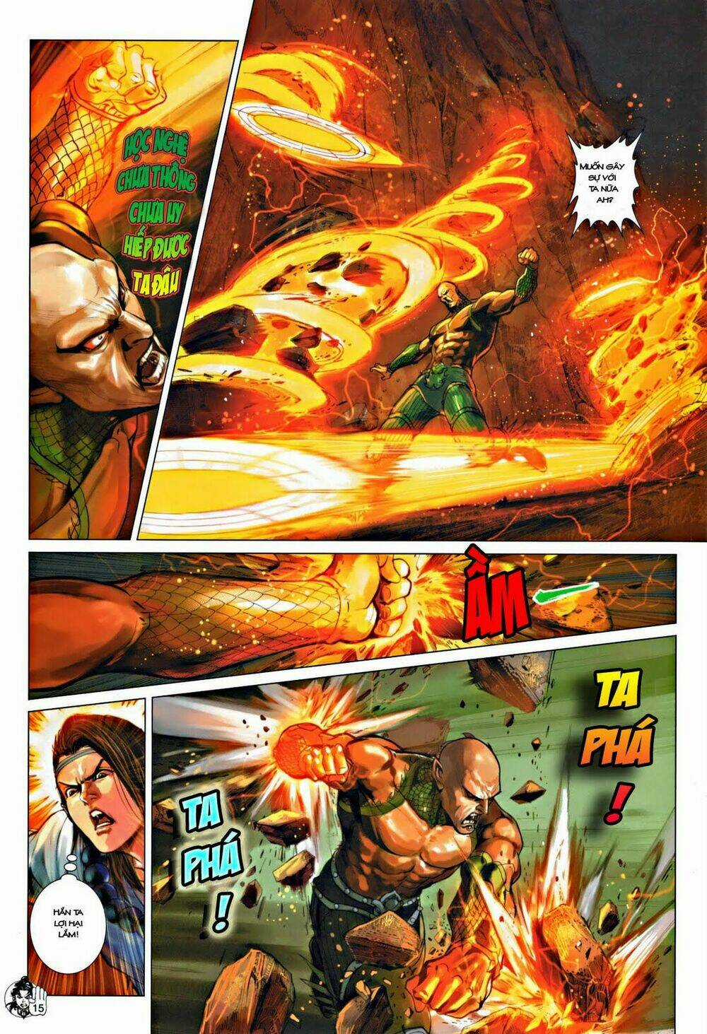 Thần Chưởng Long Kiếm Phi Chapter 56 trang 15