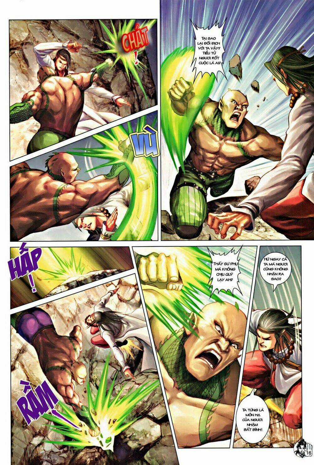 Thần Chưởng Long Kiếm Phi Chapter 56 trang 16