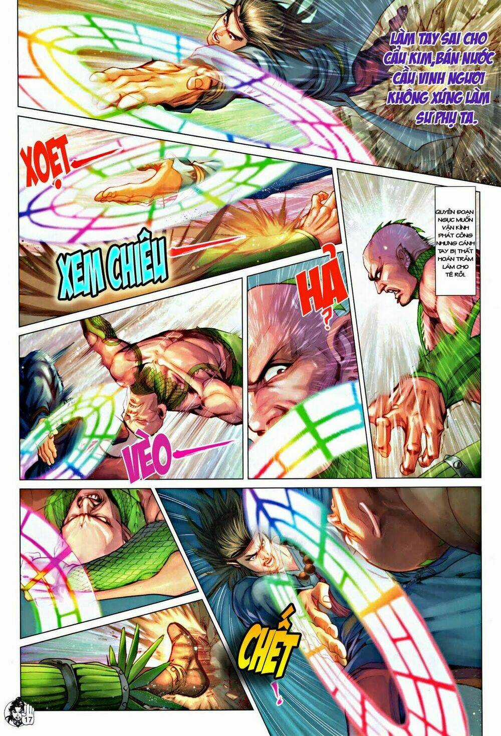 Thần Chưởng Long Kiếm Phi Chapter 56 trang 17