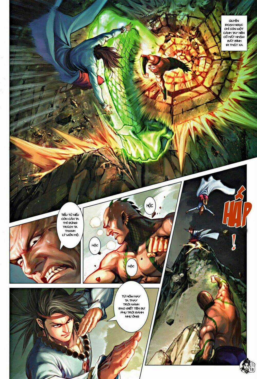 Thần Chưởng Long Kiếm Phi Chapter 56 trang 18