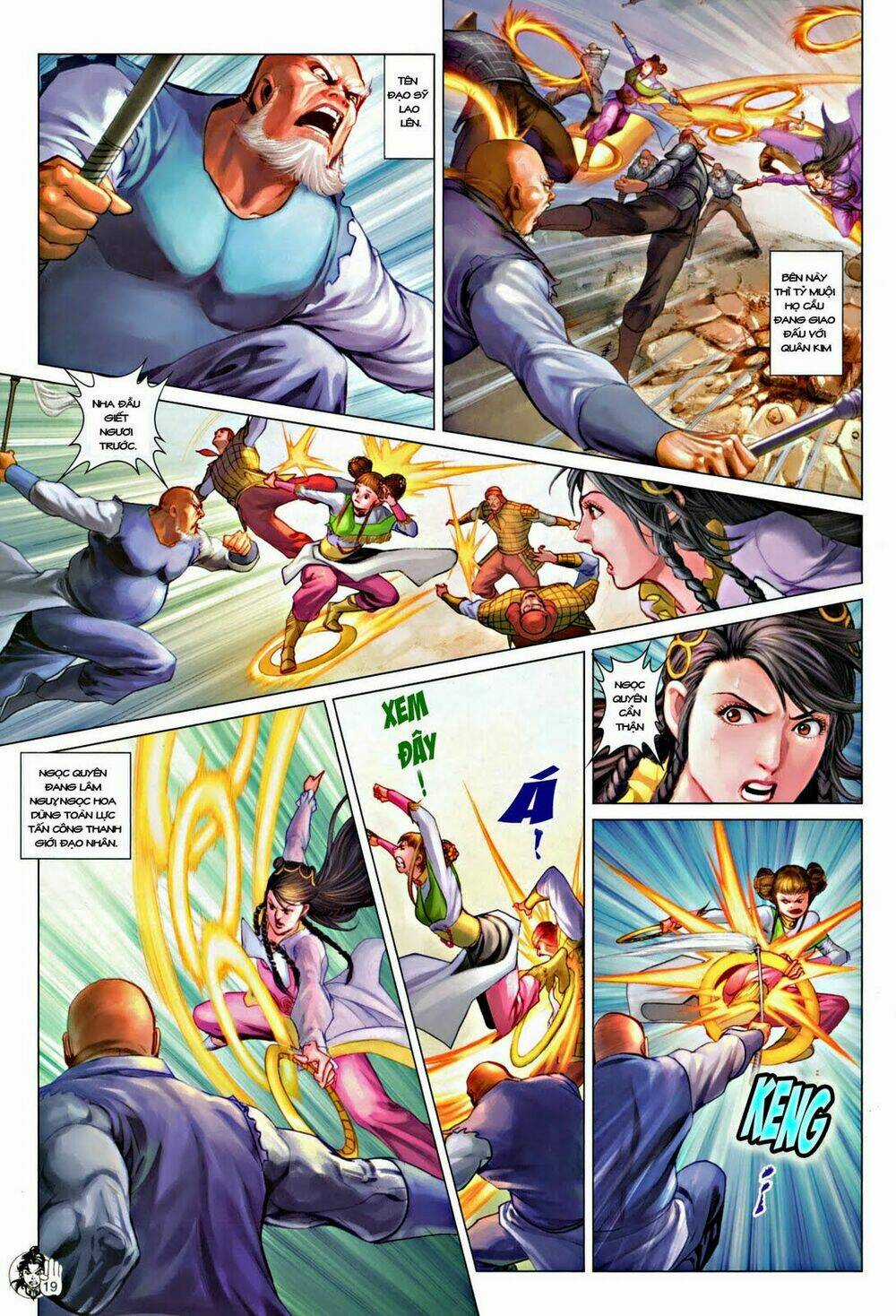 Thần Chưởng Long Kiếm Phi Chapter 56 trang 19