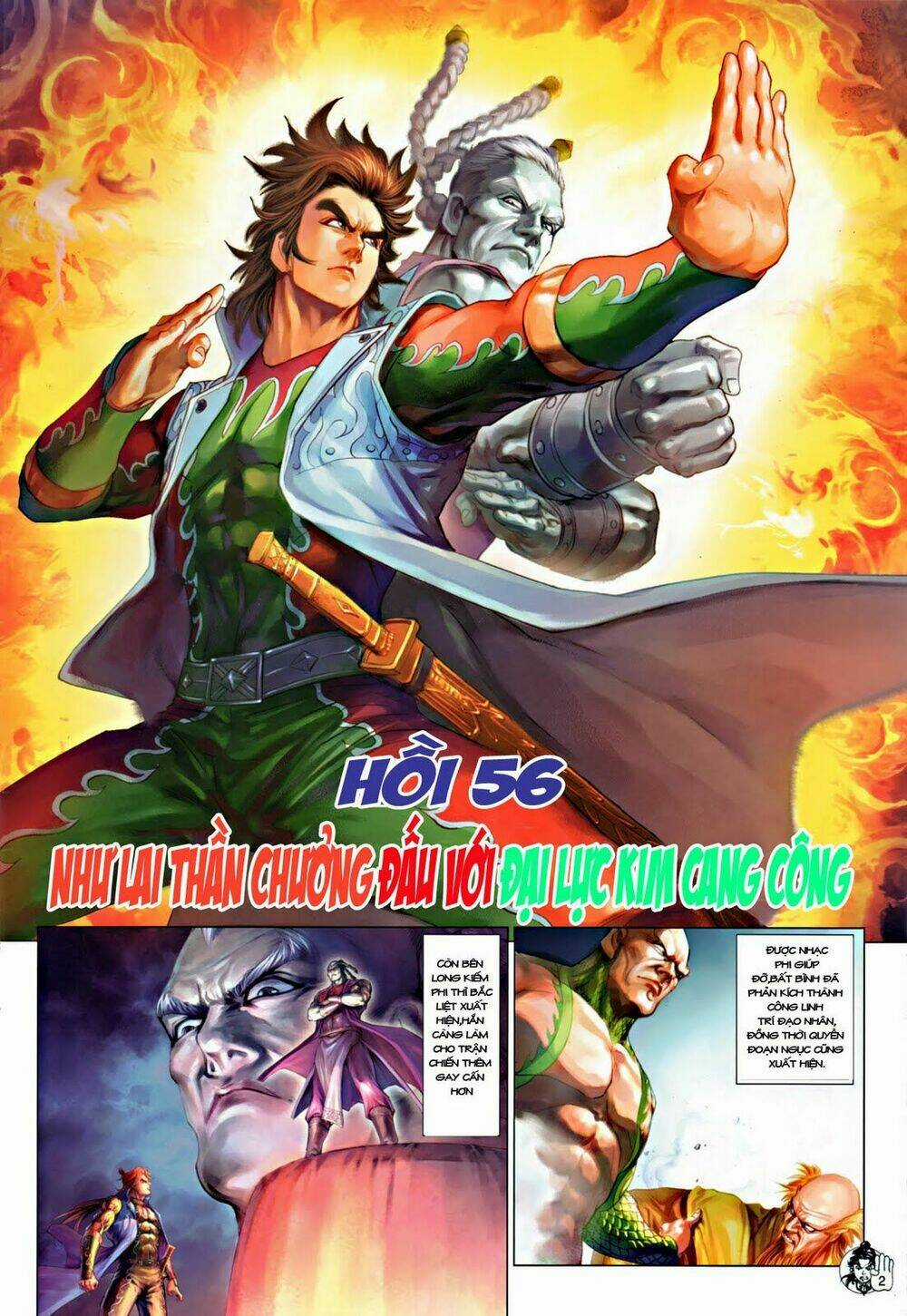 Thần Chưởng Long Kiếm Phi Chapter 56 trang 2