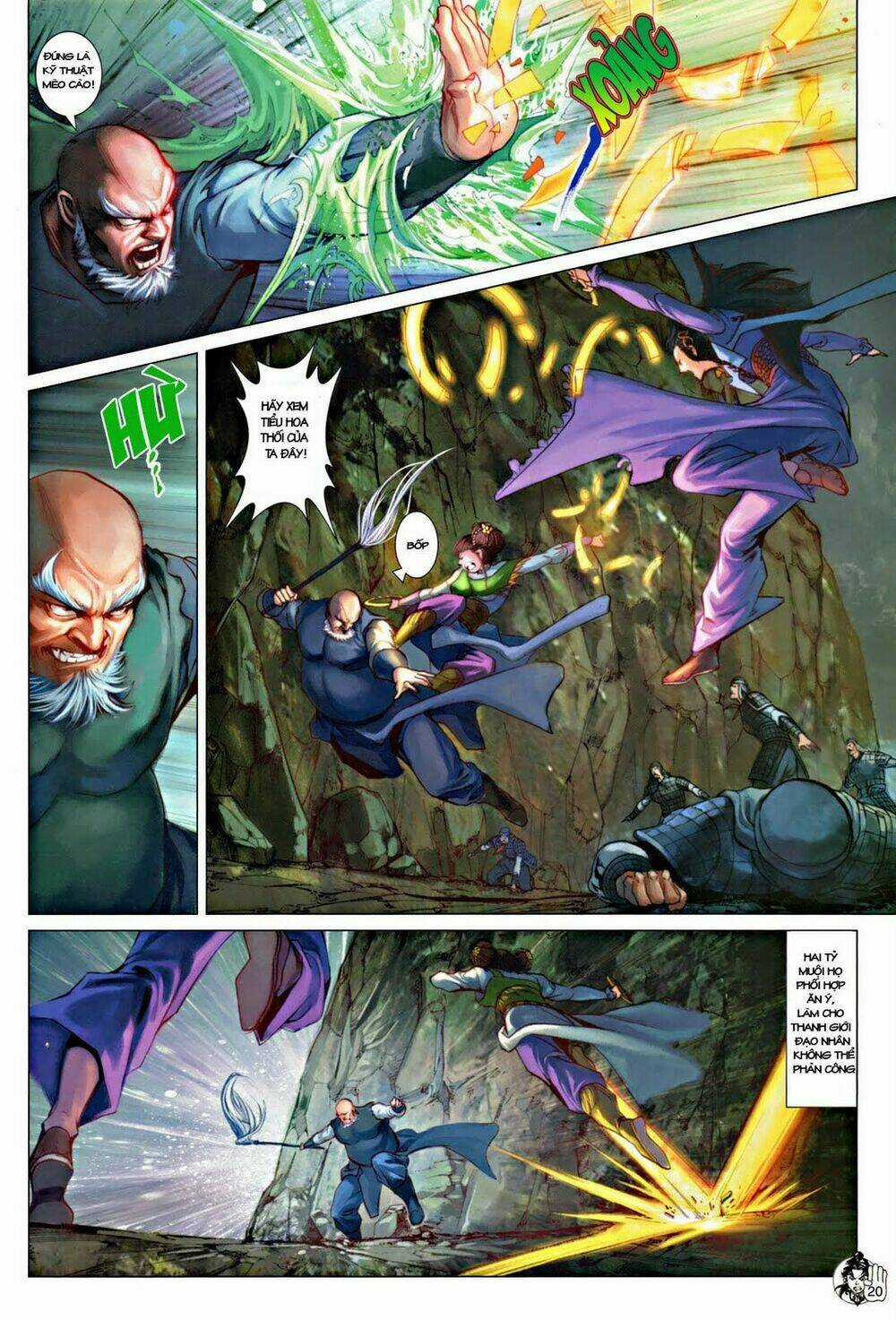 Thần Chưởng Long Kiếm Phi Chapter 56 trang 20