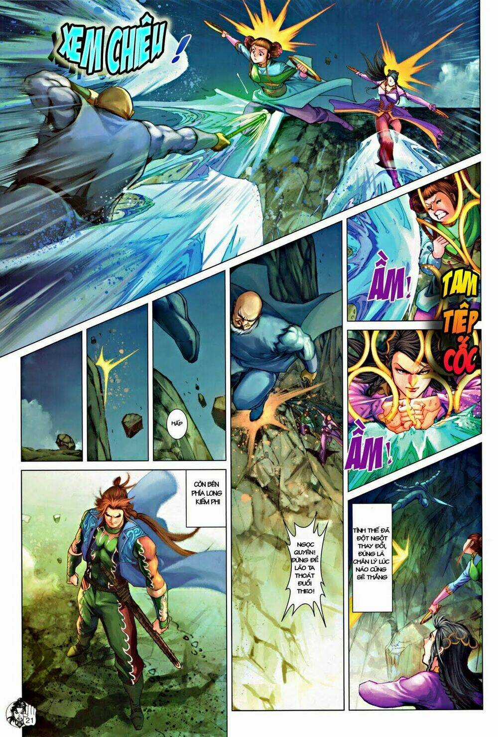 Thần Chưởng Long Kiếm Phi Chapter 56 trang 21